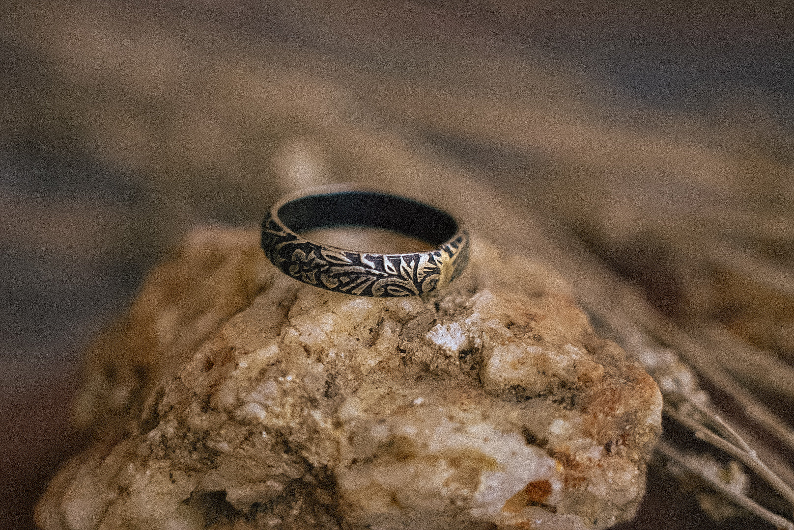 Crooked Trails Silver | Patterned Rings