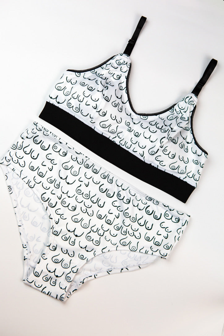 SWOOP | Boobie Print Bra
