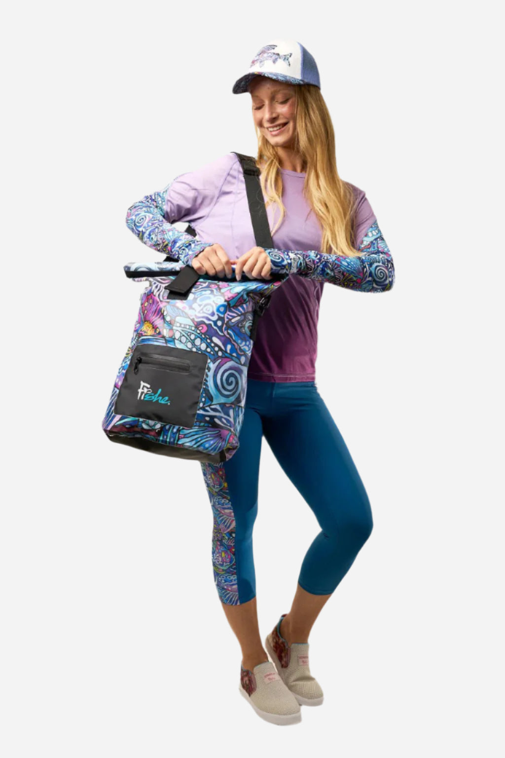 FisheWear | Enchanted Grayling Roll Tote Dry Bag