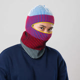 Verloop Knits | Hi-Low Stripe Knit Balaclava