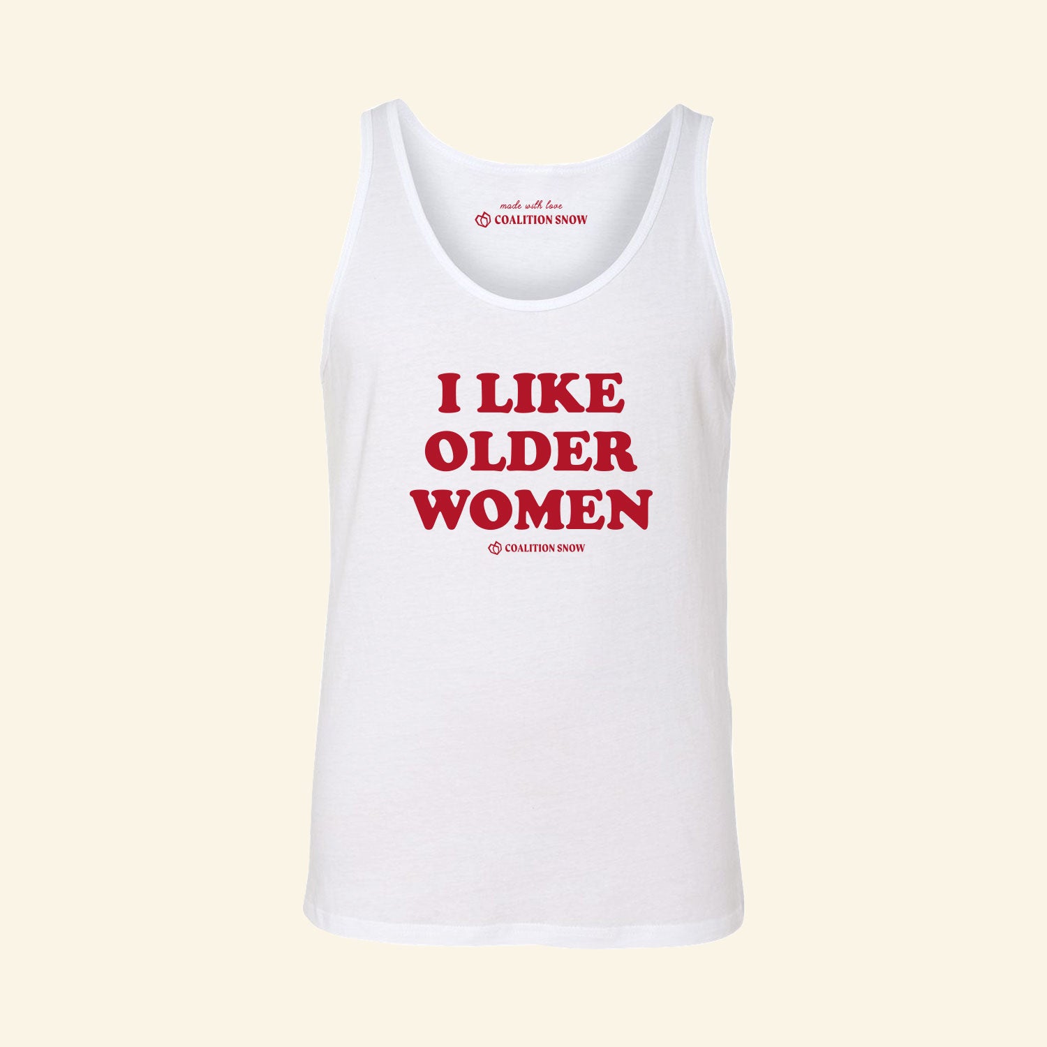 I Like Older Women | White Tank