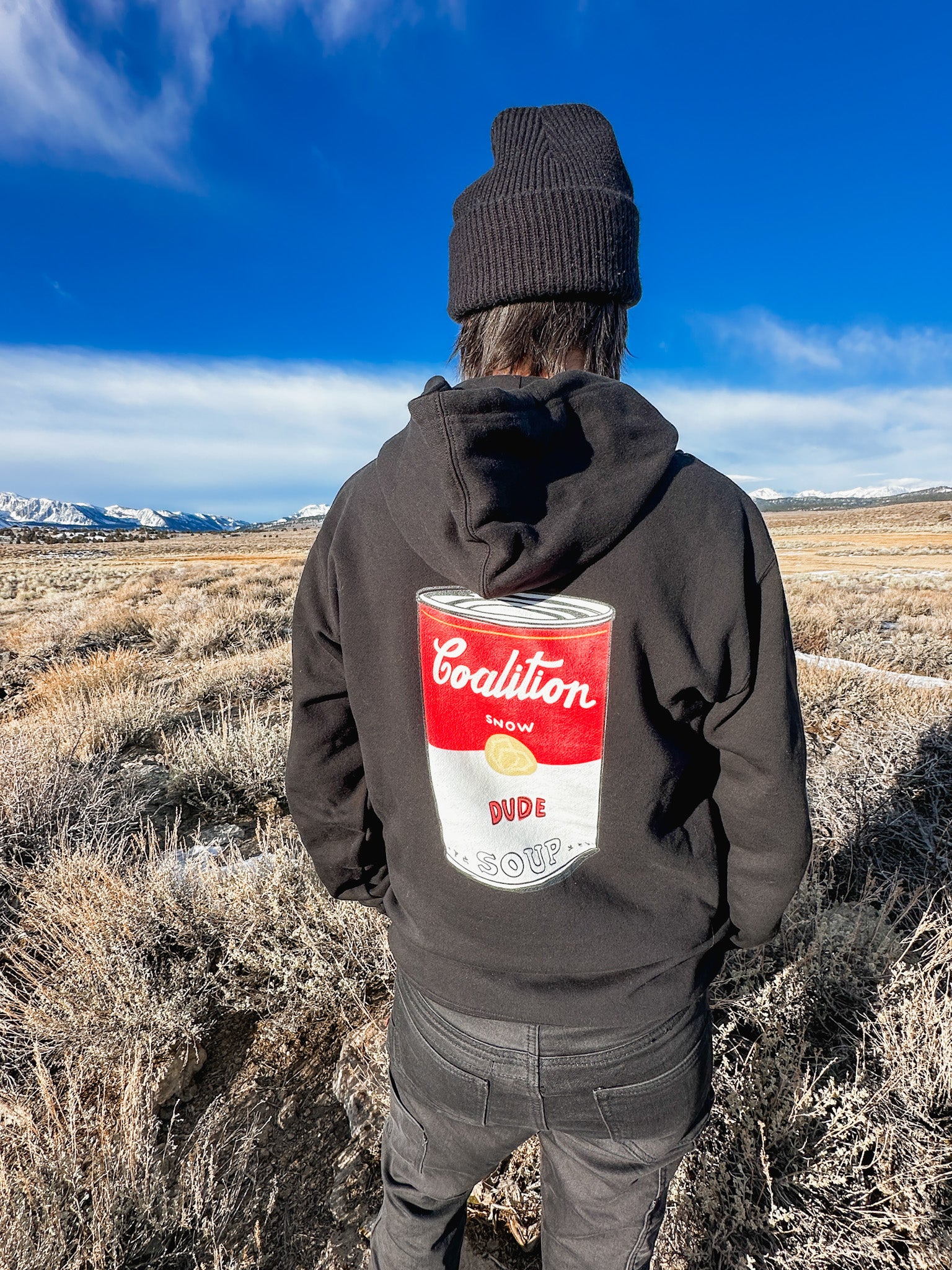 Dude Soup | Red Soup Can Unisex Hoodie