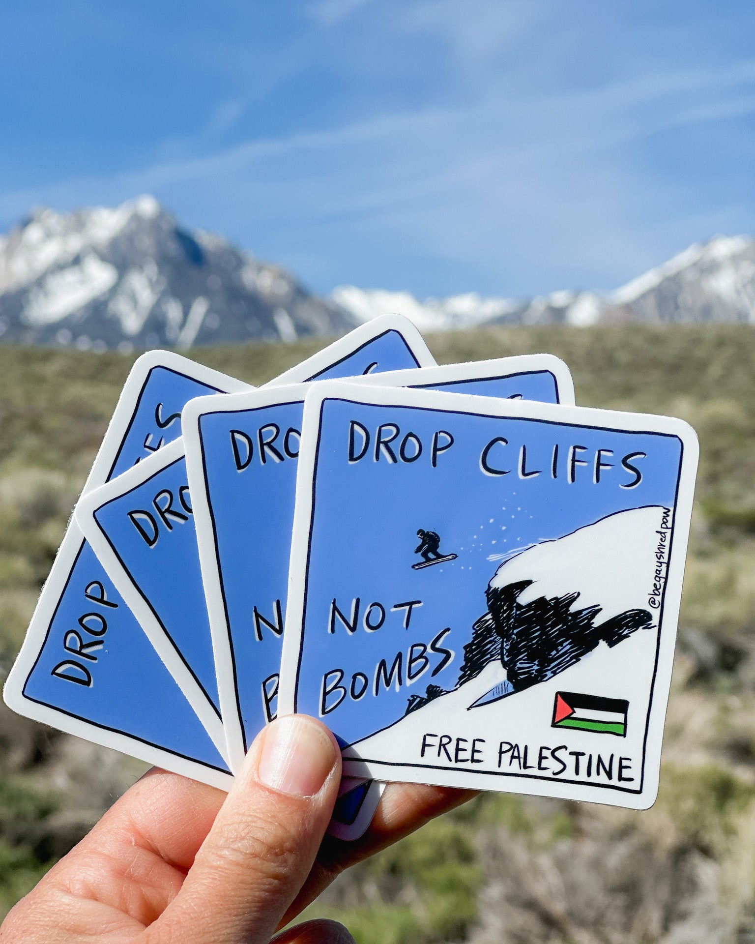Stickers | Drop Cliffs Not Bombs