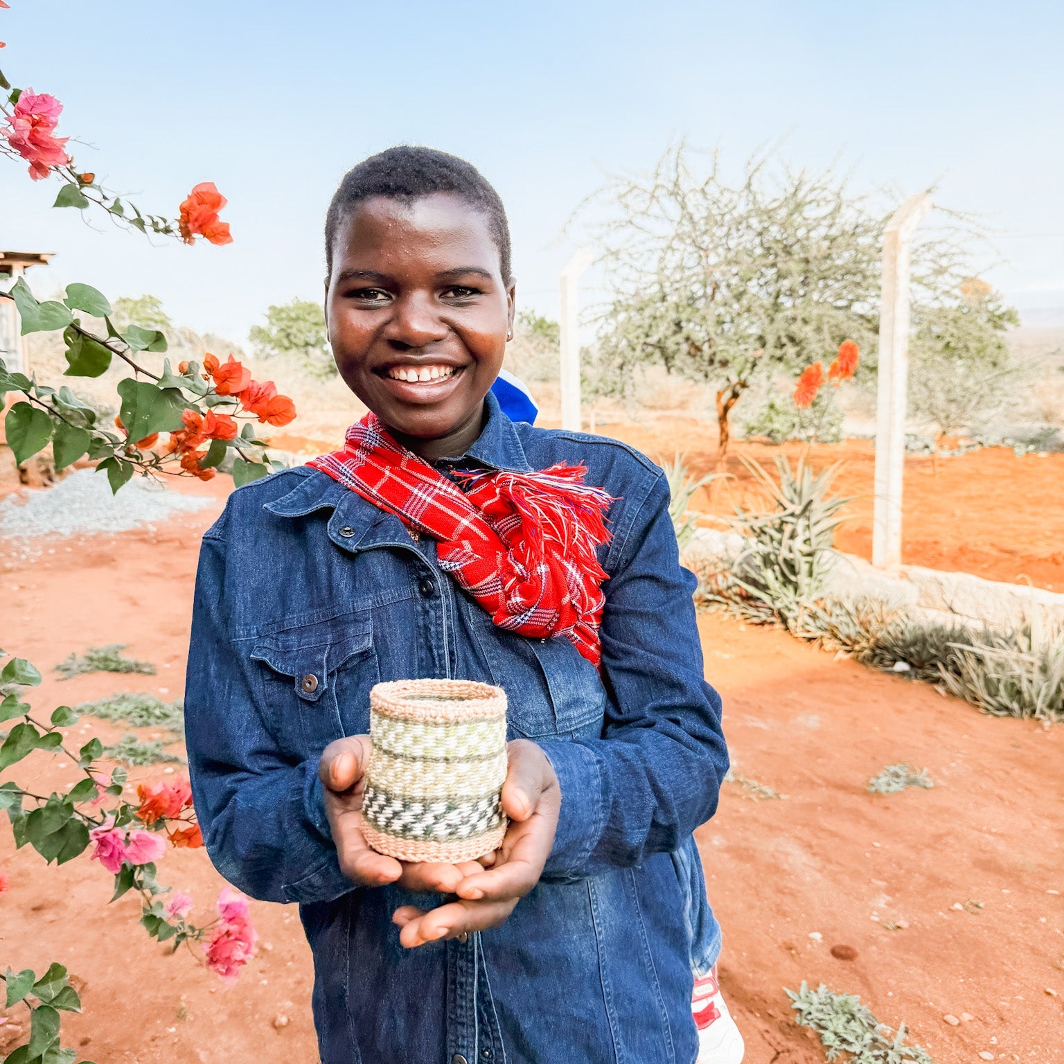 Zawadisha |  Sisal Thick Weave Basket