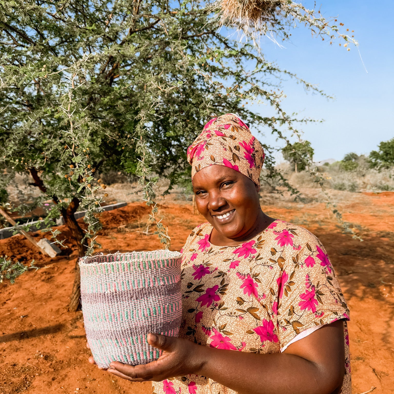 Zawadisha | Sisal Fine Weave Basket
