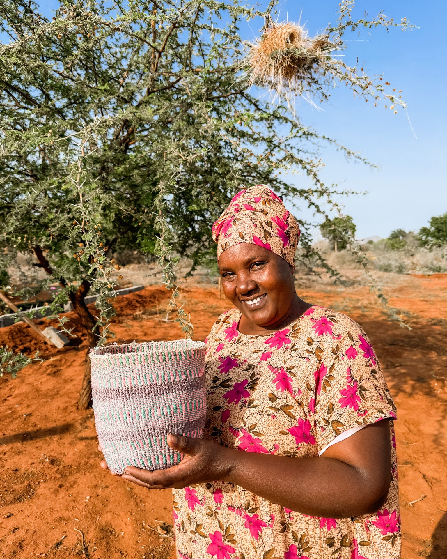 Zawadisha | Sisal Fine Weave Basket