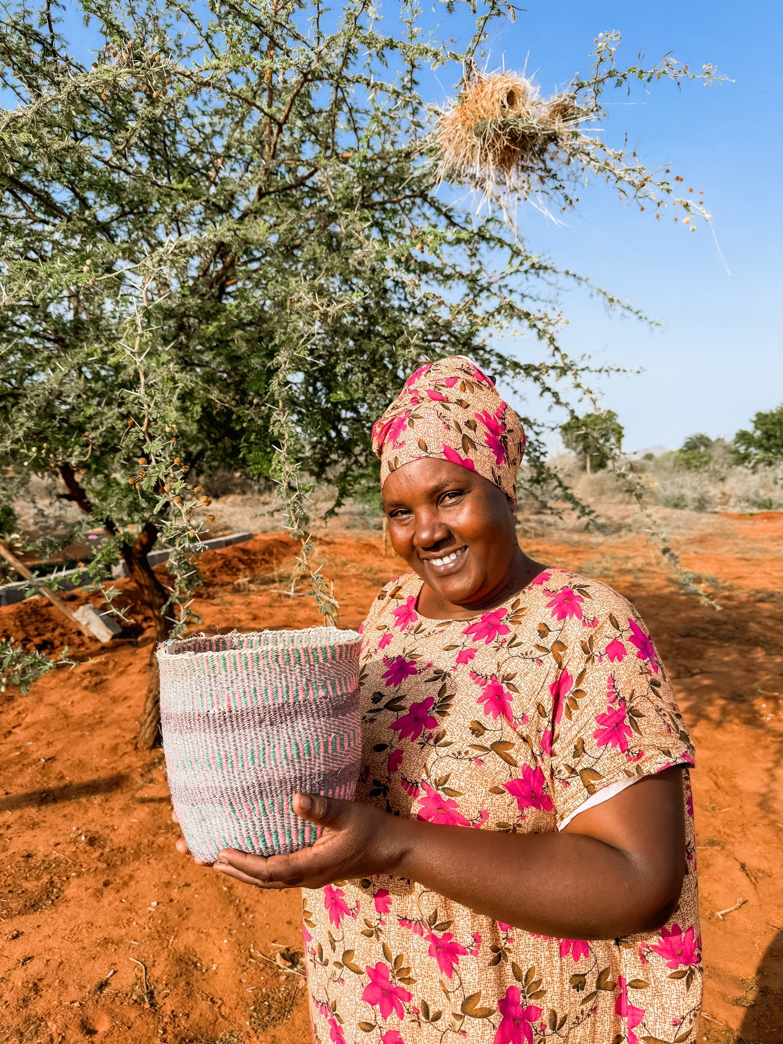 Zawadisha | Sisal Fine Weave Basket