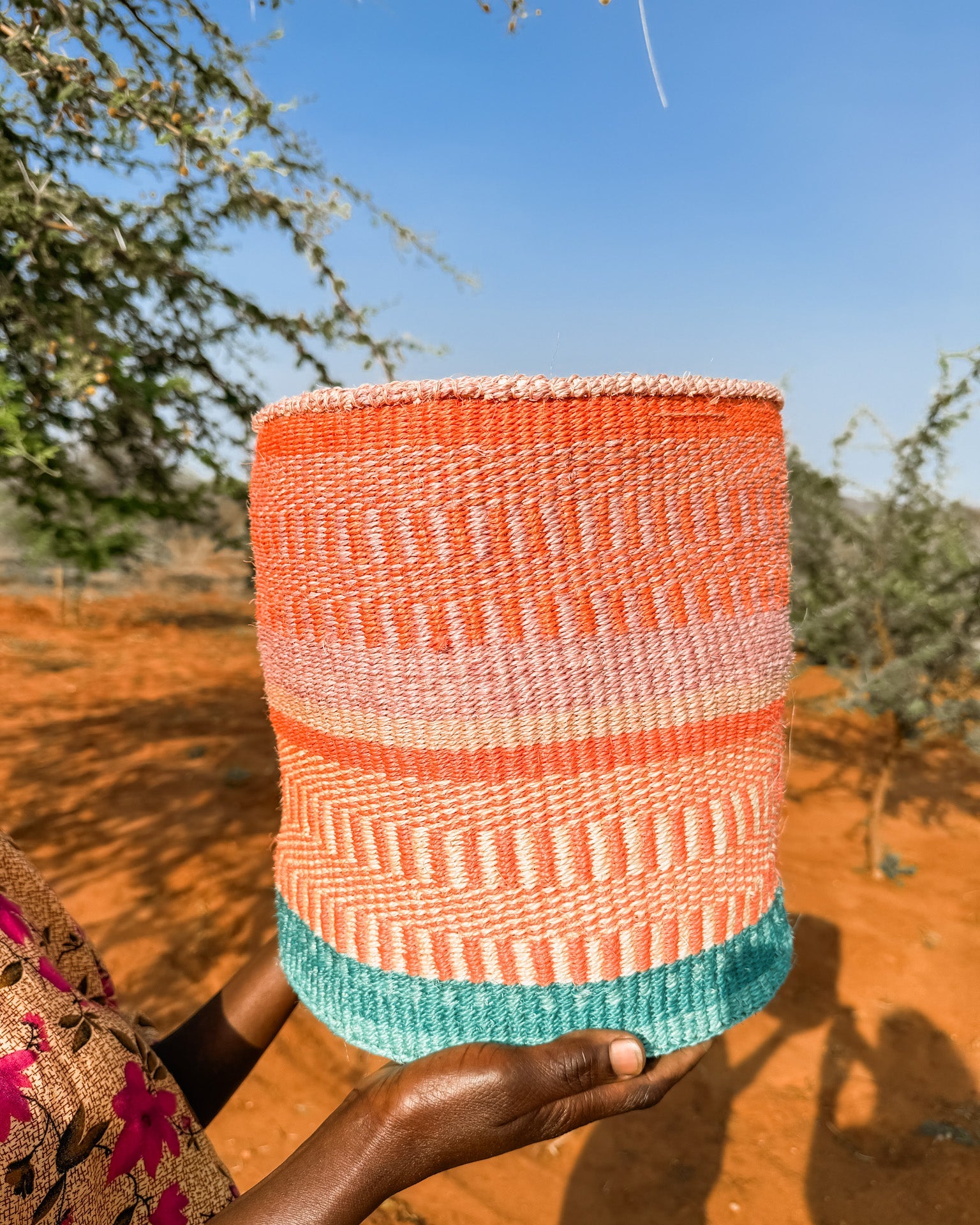 Zawadisha |  Sisal Thick Weave Basket