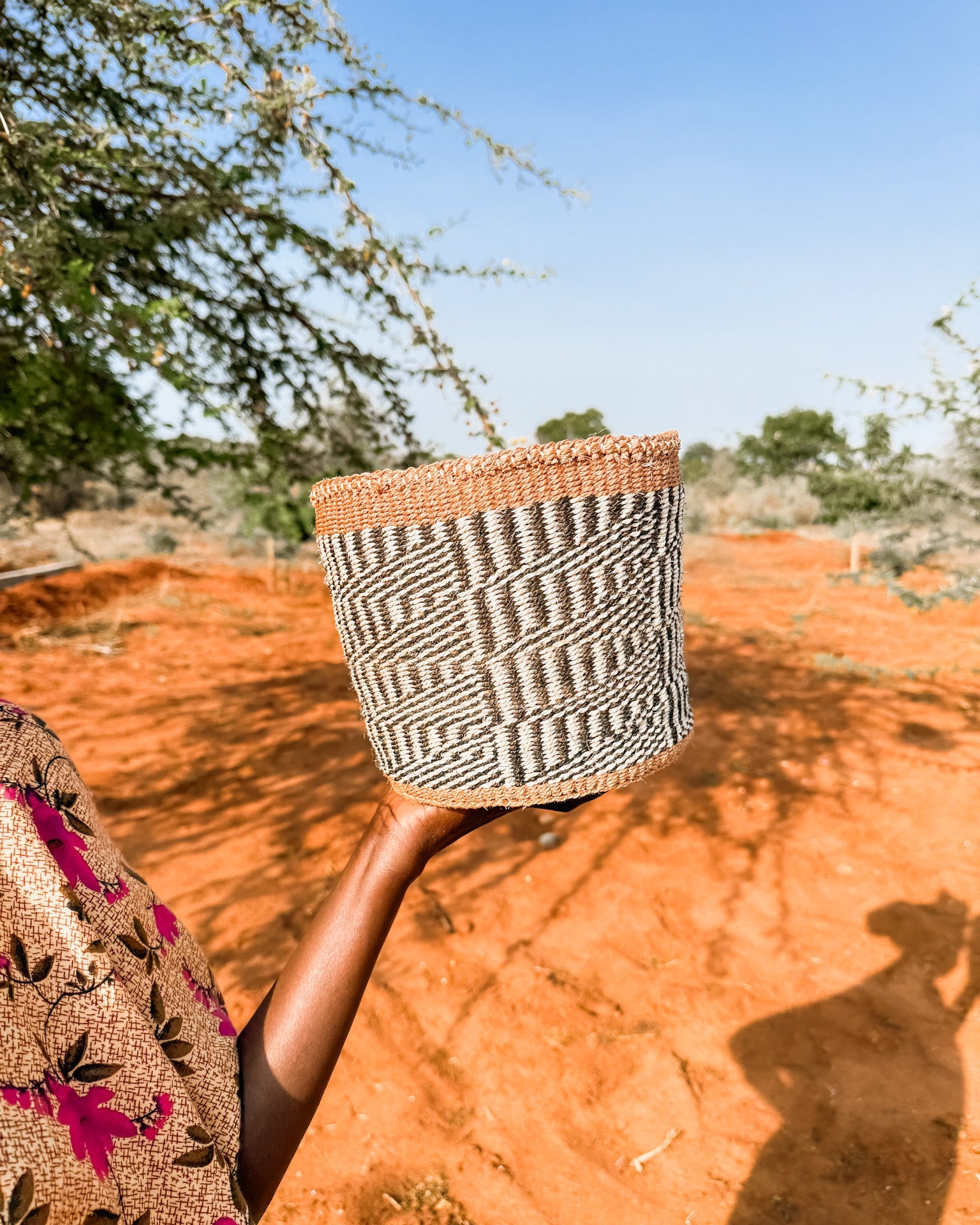 Zawadisha |  Sisal Thick Weave Basket