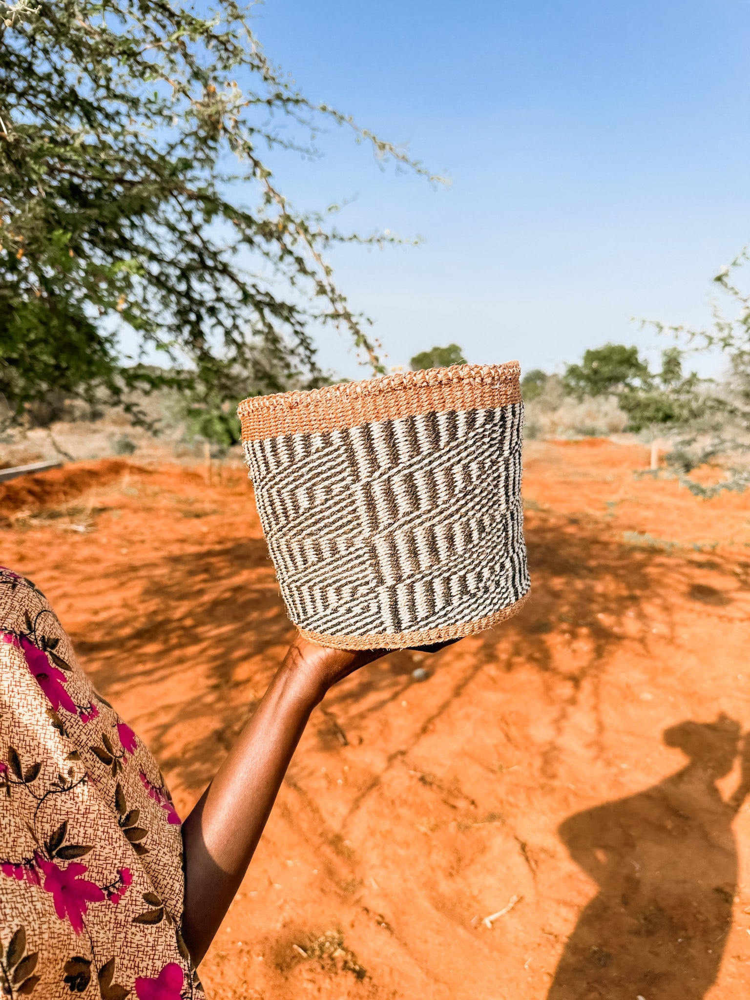 Zawadisha |  Sisal Thick Weave Basket