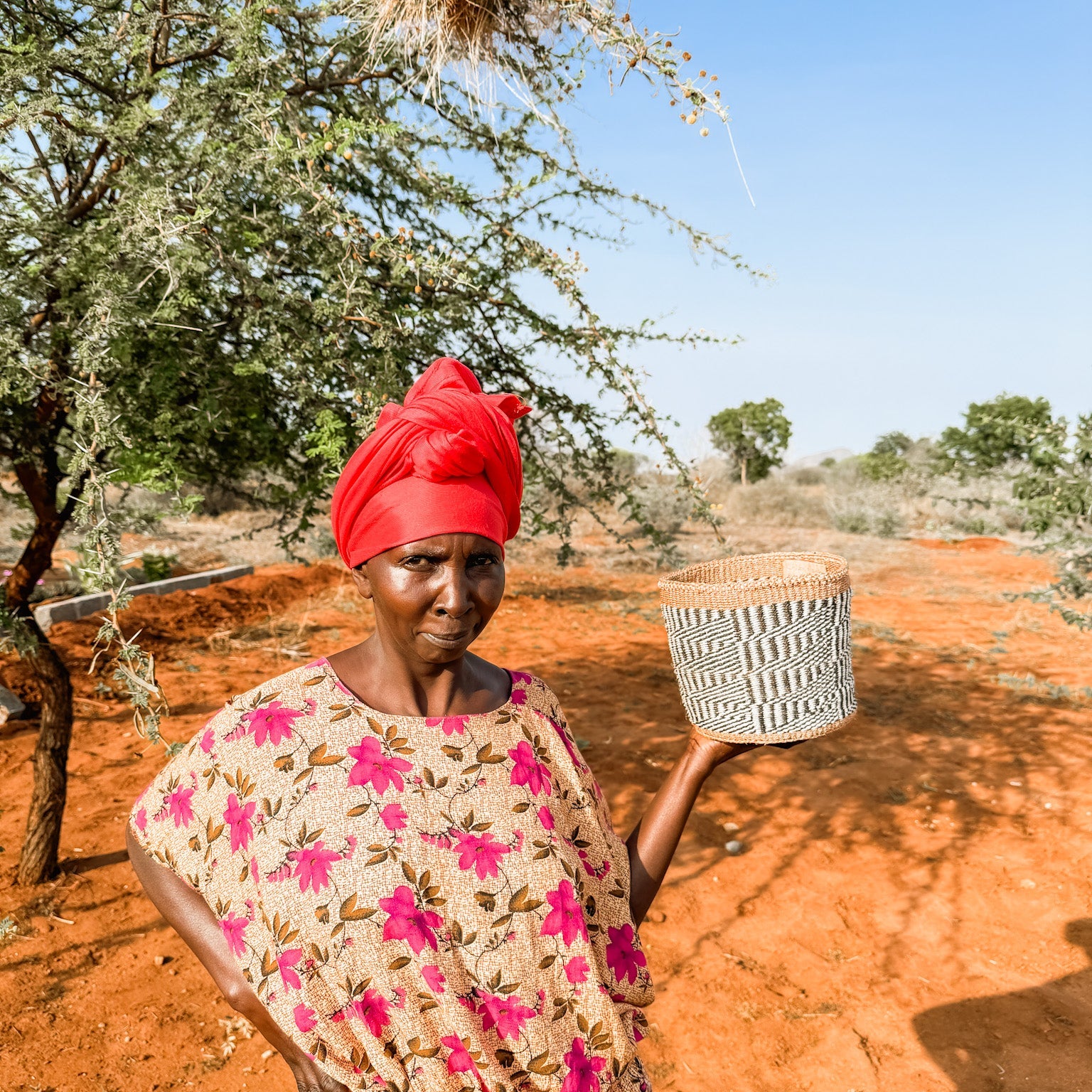 Zawadisha |  Sisal Thick Weave Basket