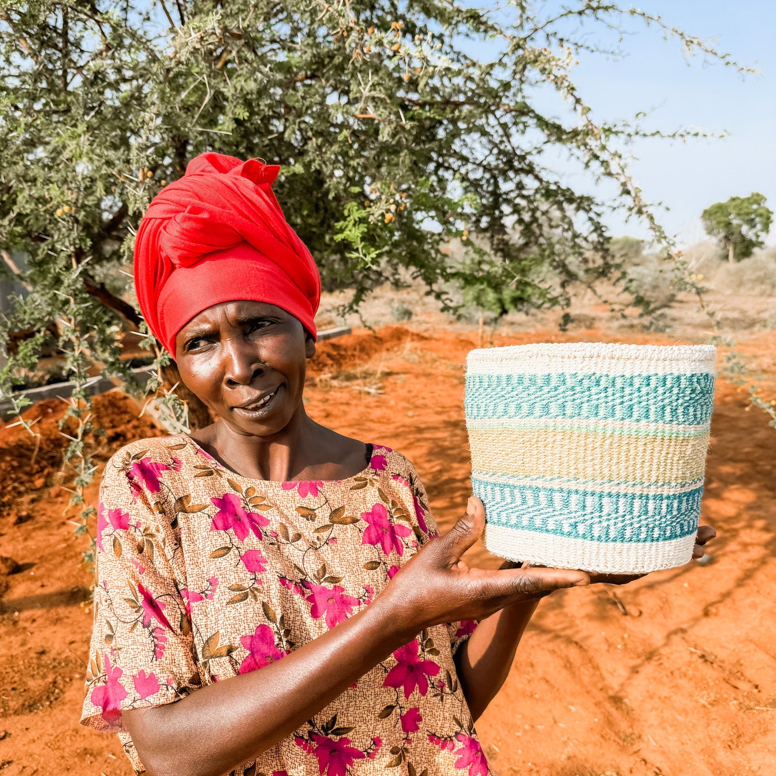 Zawadisha |  Sisal Thick Weave Basket