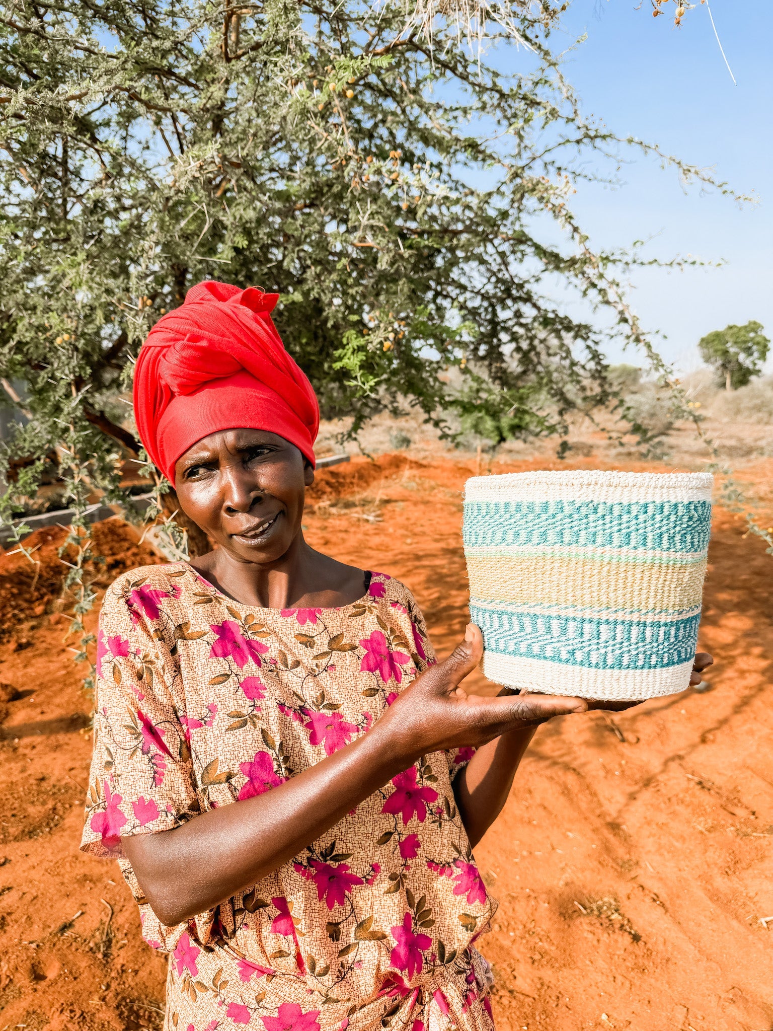 Zawadisha |  Sisal Thick Weave Basket