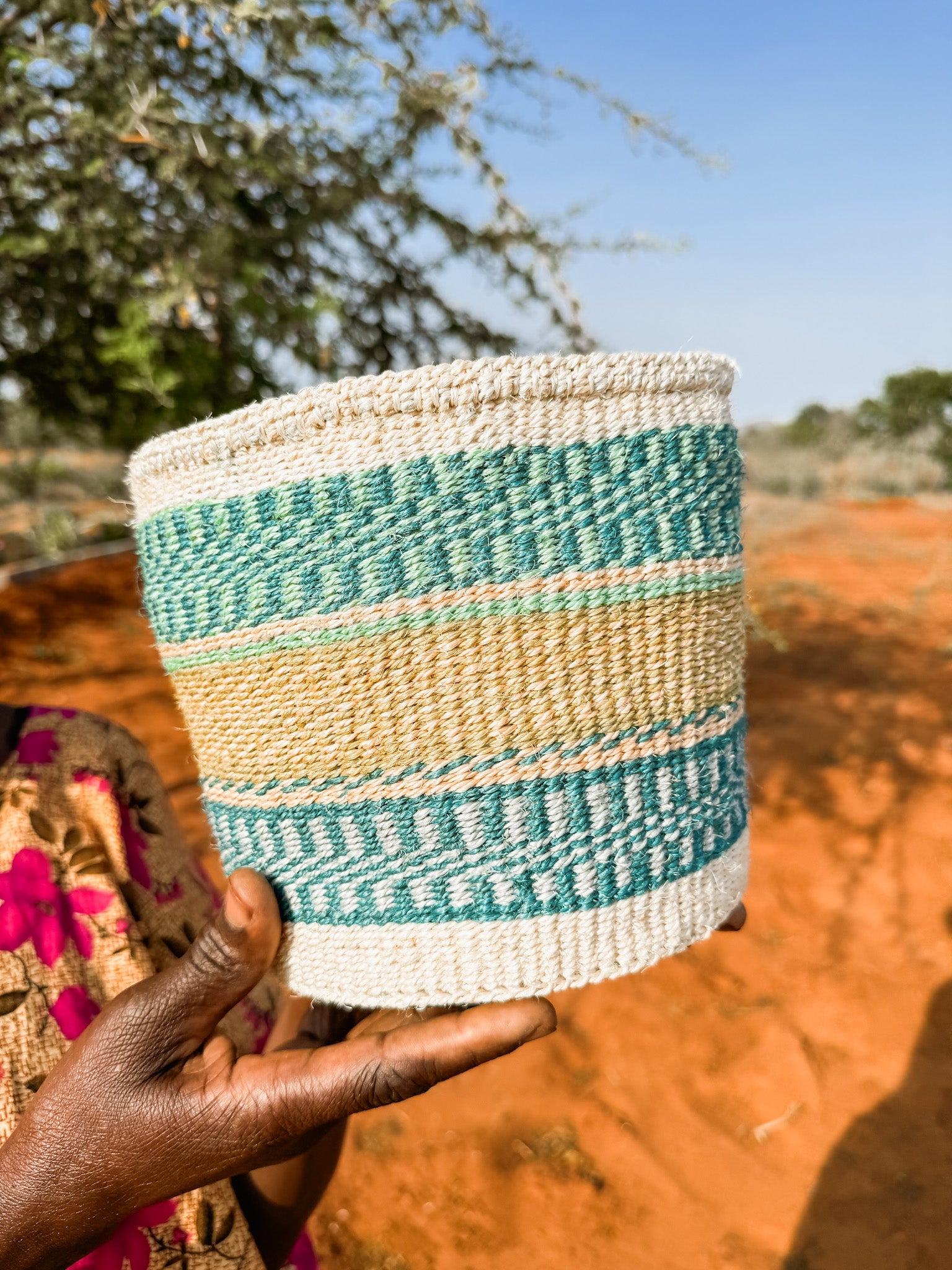 Zawadisha |  Sisal Thick Weave Basket