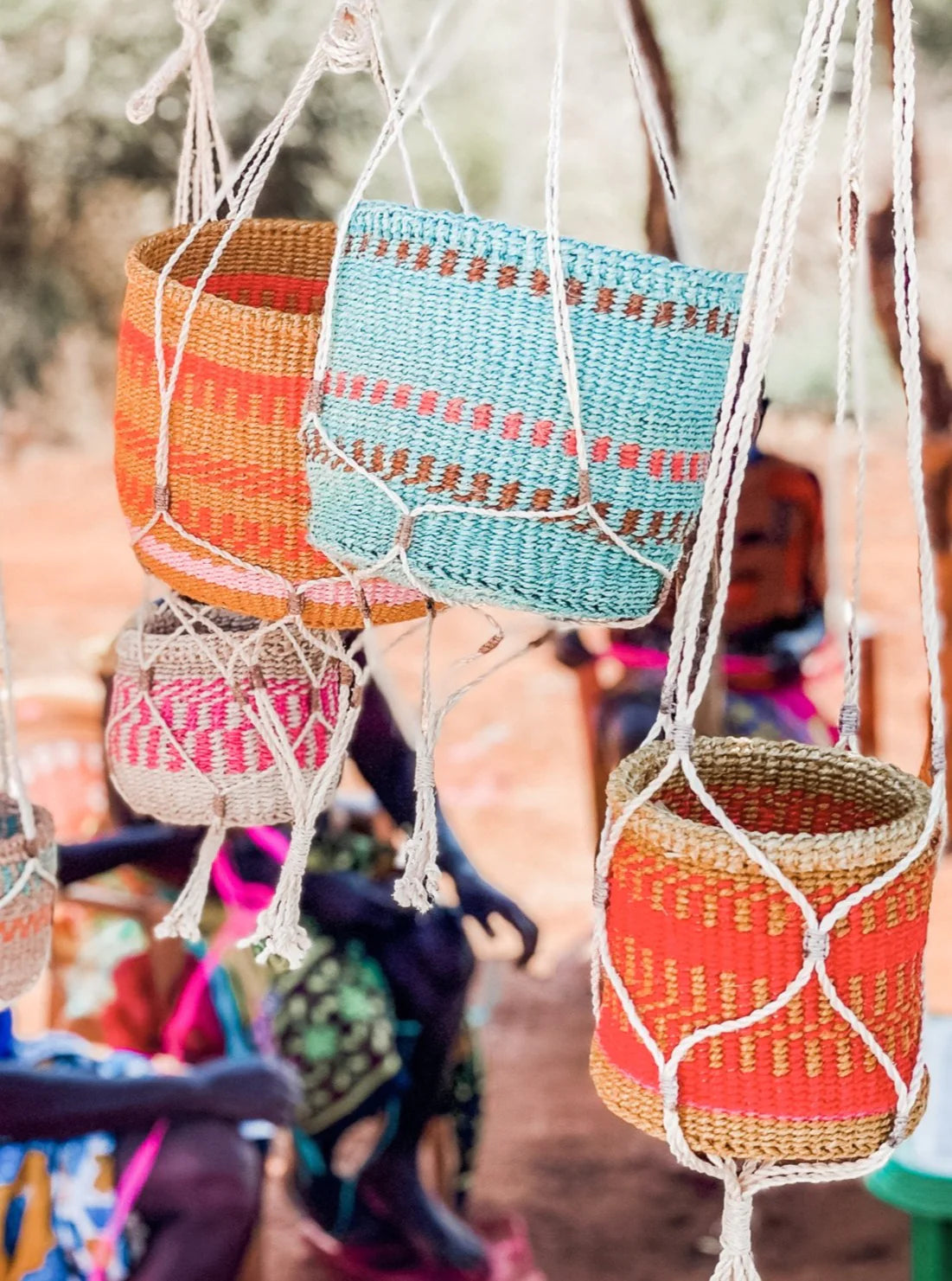Zawadisha | Sisal Plant & Pot Hanger