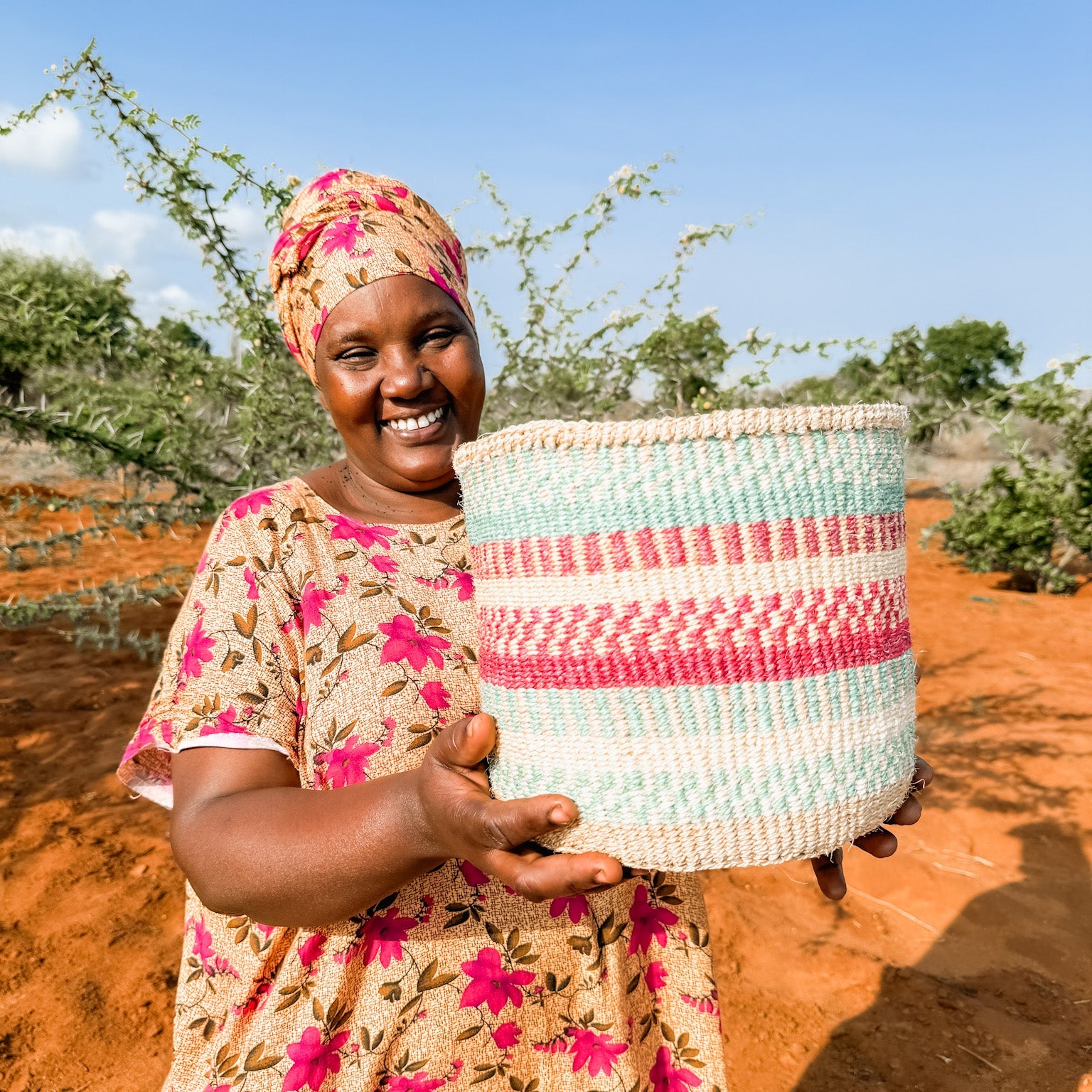 Zawadisha |  Sisal Thick Weave Basket