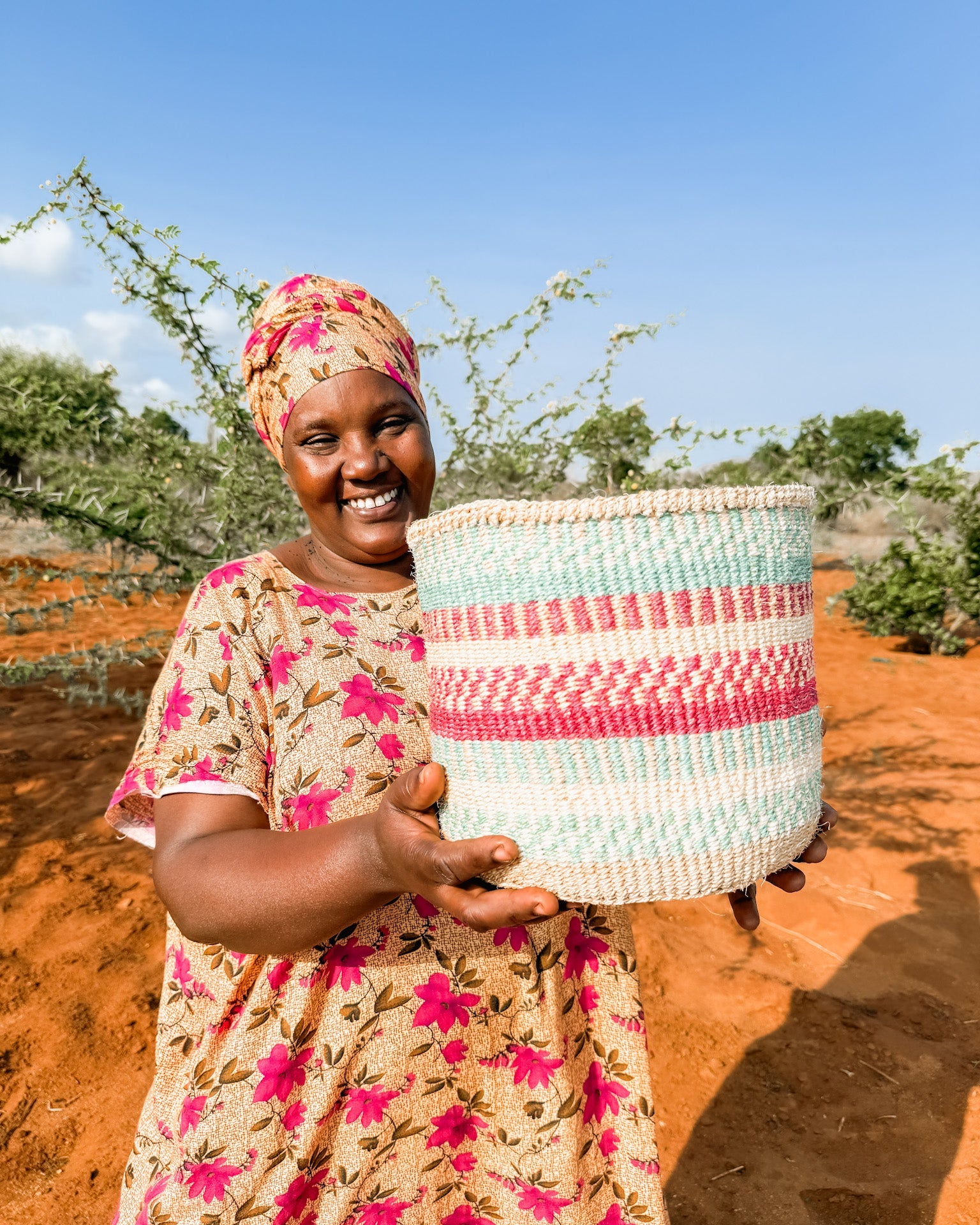 Zawadisha |  Sisal Thick Weave Basket