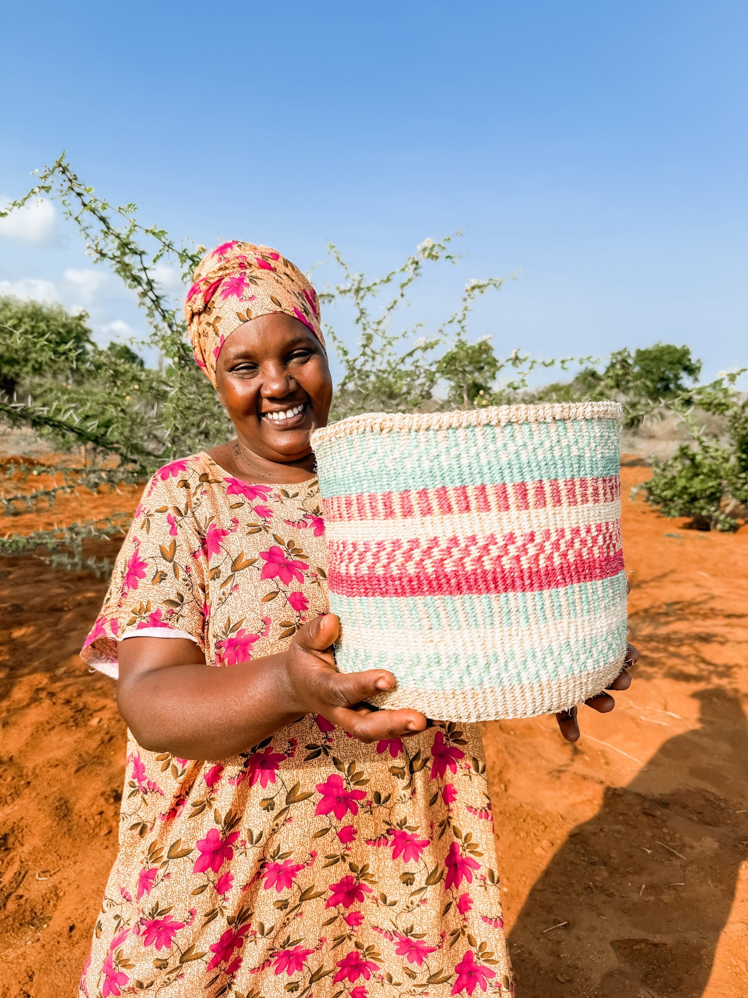 Zawadisha |  Sisal Thick Weave Basket