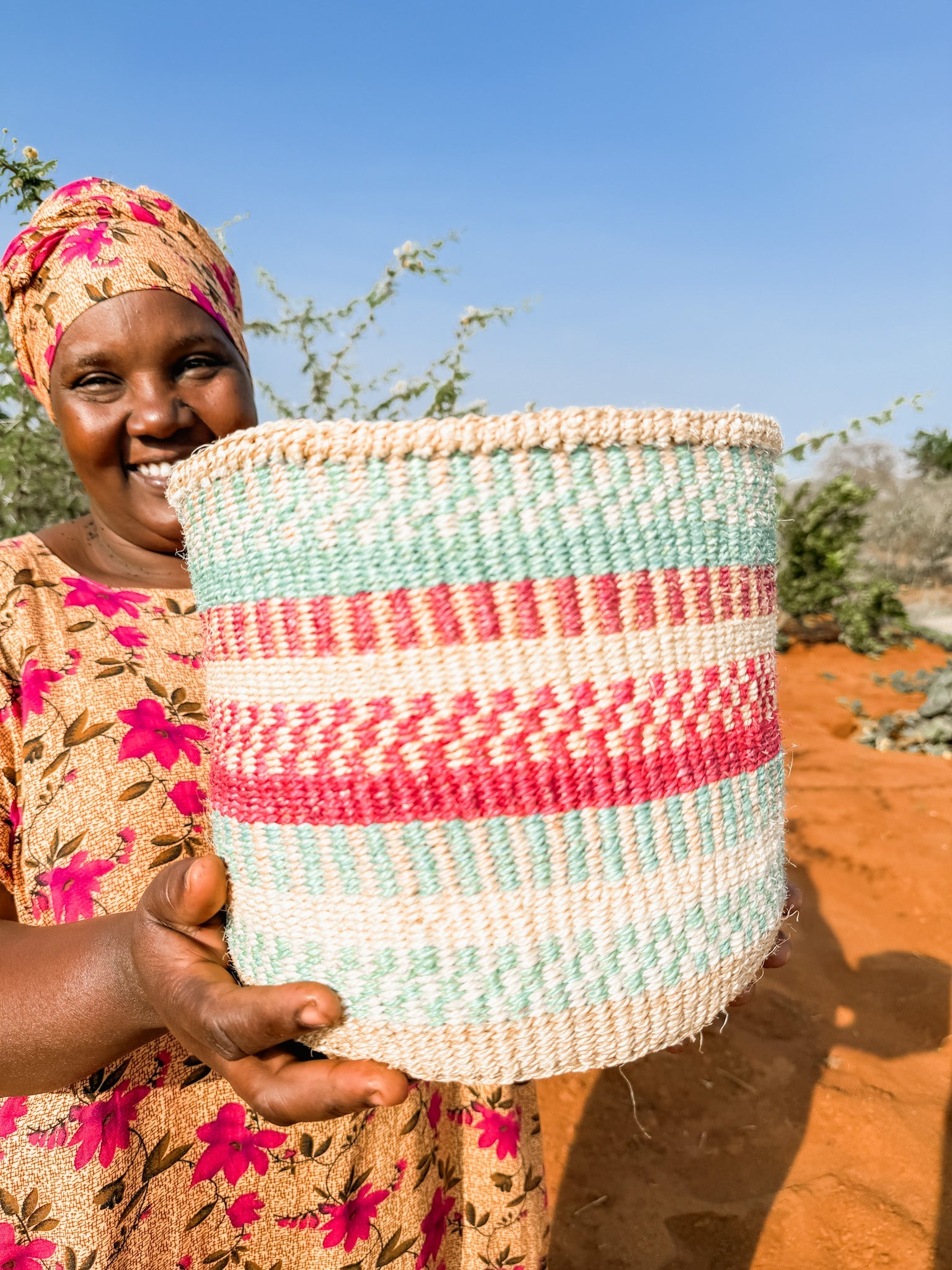 Zawadisha |  Sisal Thick Weave Basket
