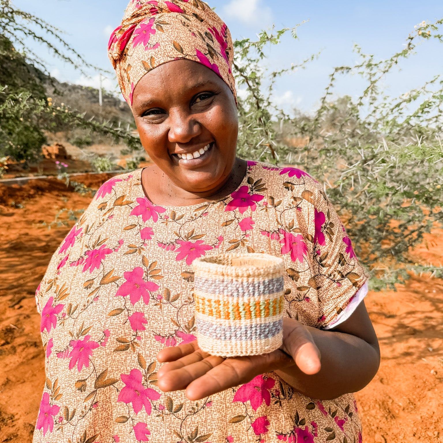 Zawadisha |  Sisal Thick Weave Basket