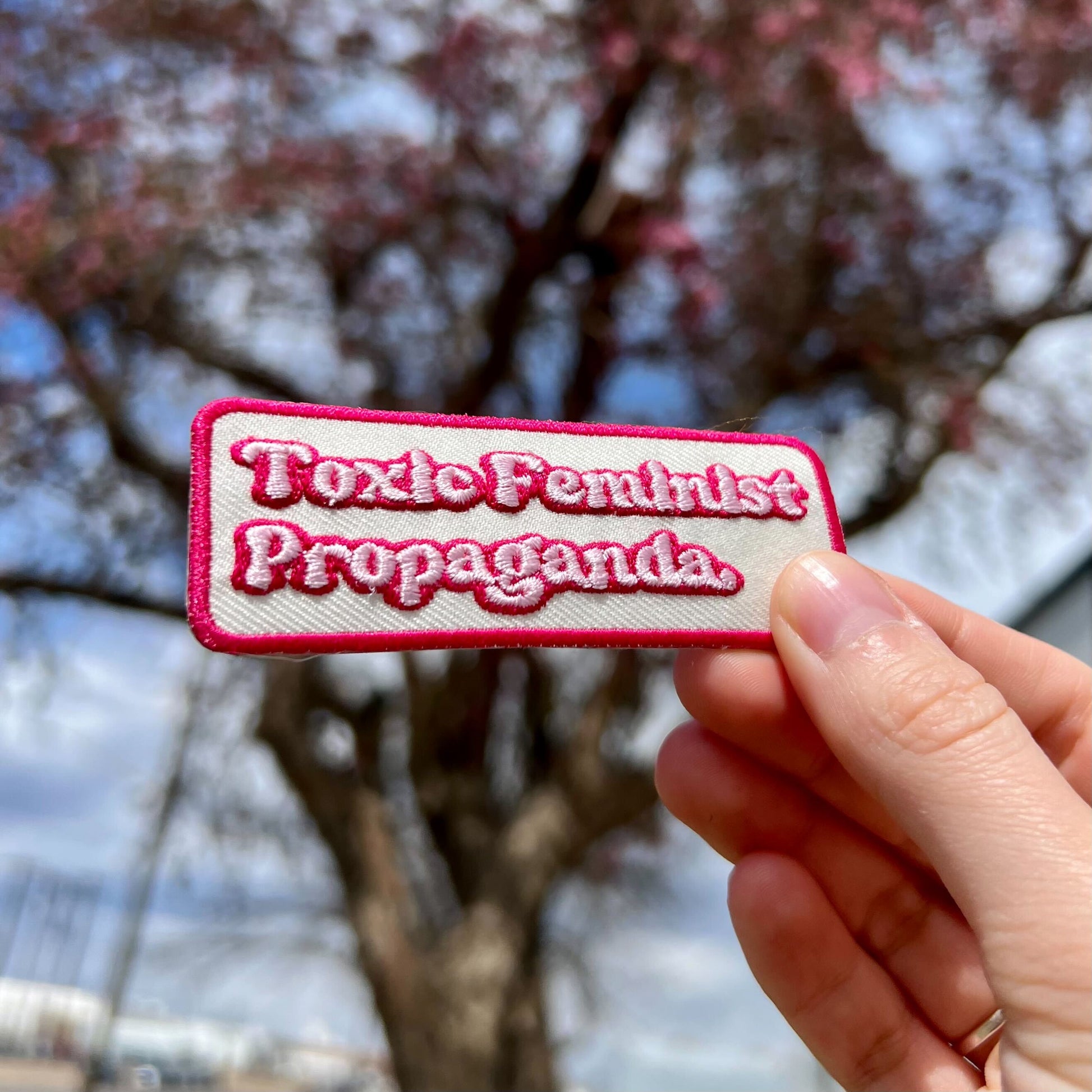 Gnara x Outpatch | "Toxic Feminist Propaganda" Stick-On Patch