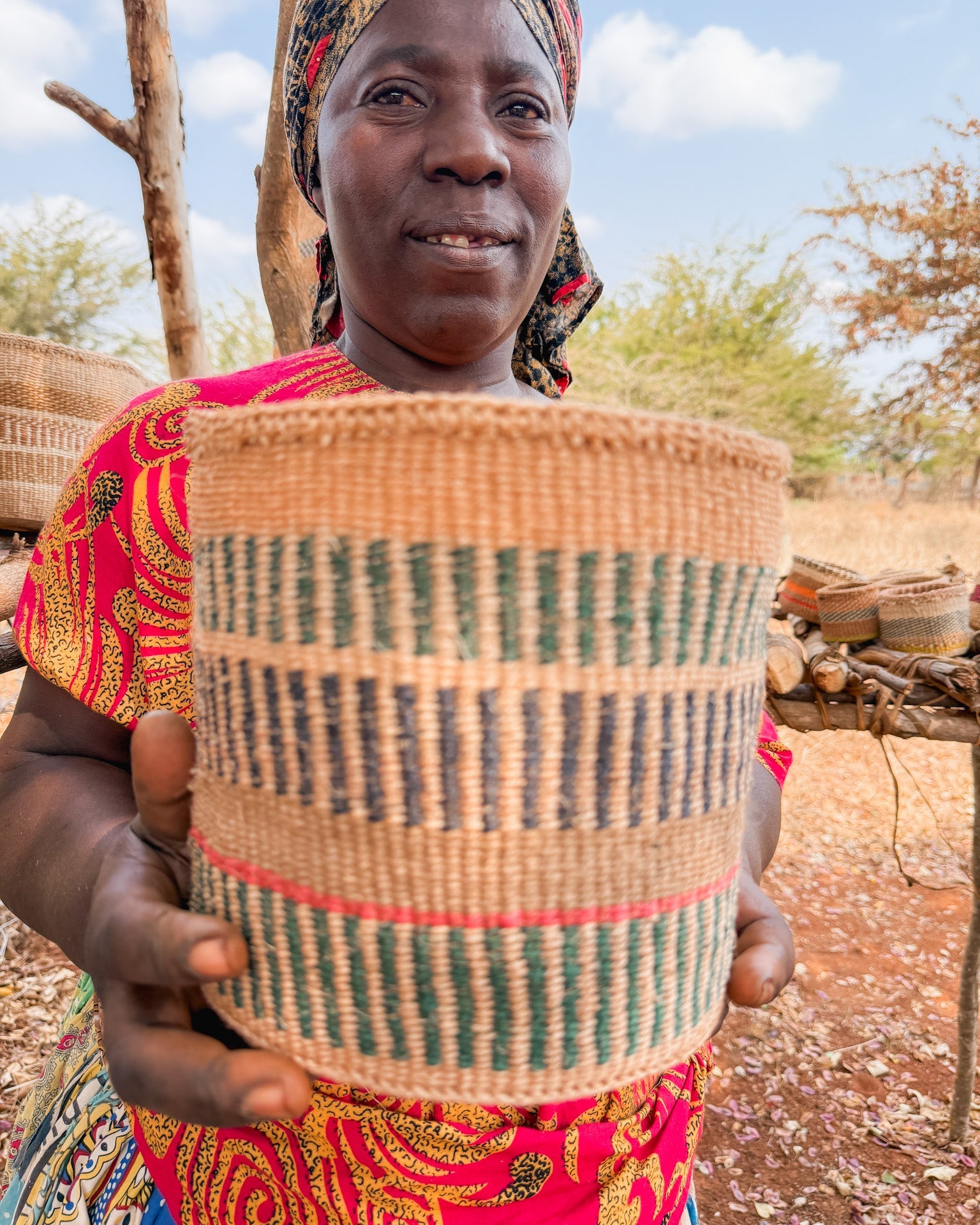 Zawadisha | Sisal Thick Weave Basket Mia na Moja Nne