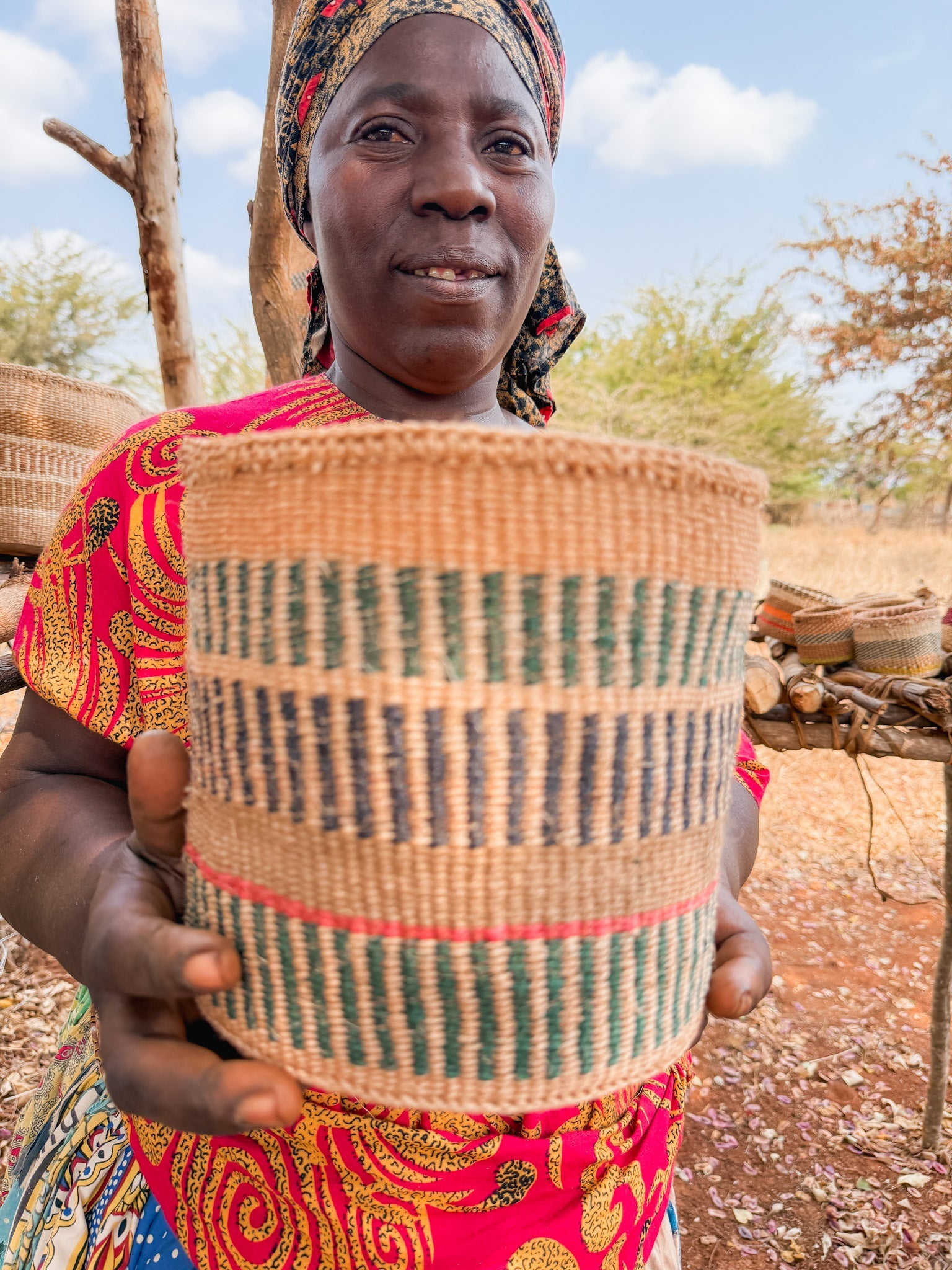 Zawadisha | Sisal Thick Weave Basket Mia na Moja Nne