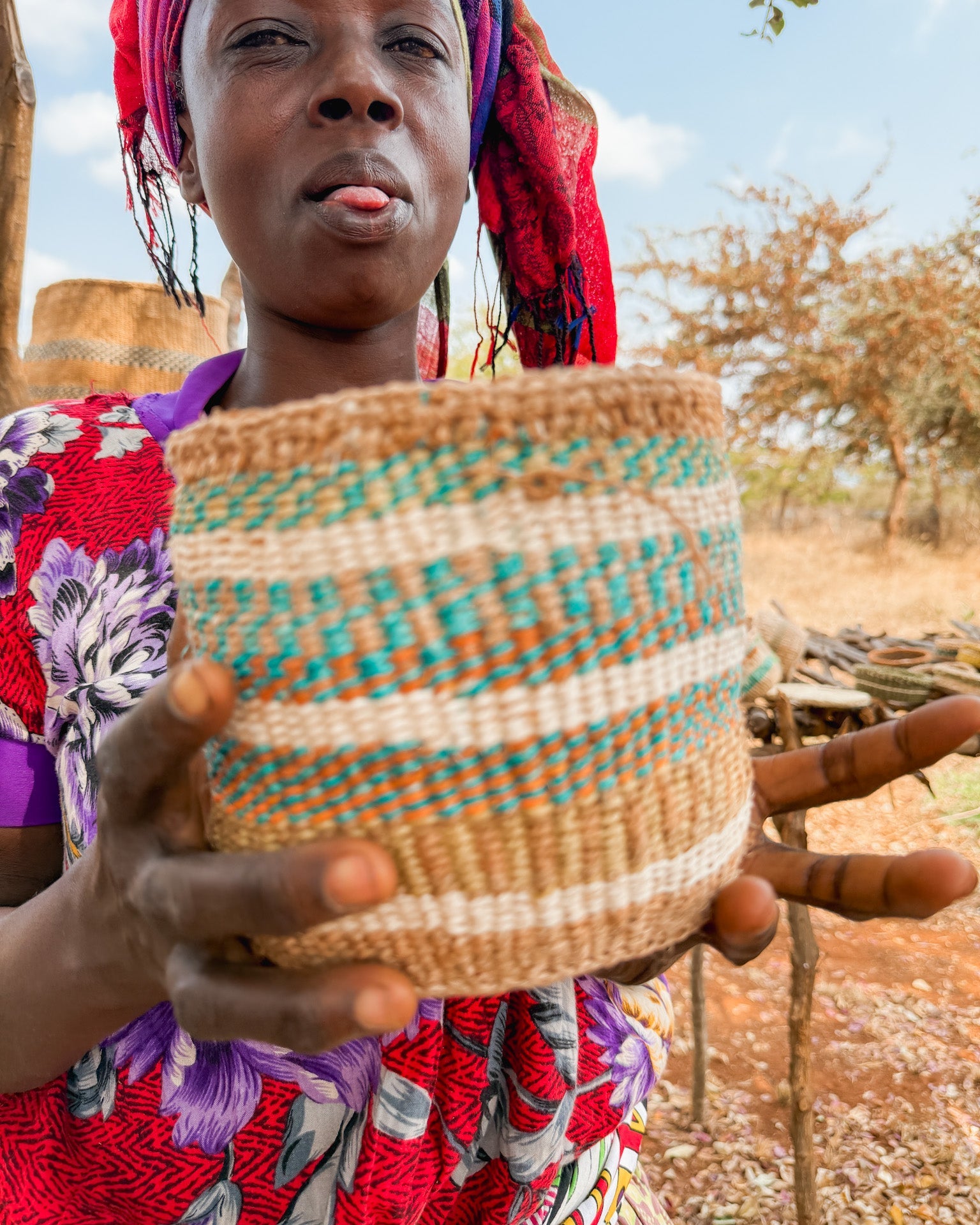 Zawadisha | Sisal Thick Weave Basket Tisini na Nne