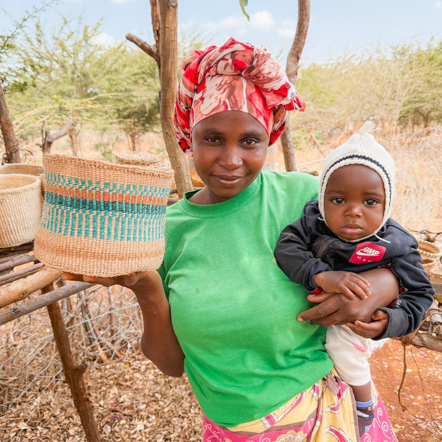 Zawadisha | Sisal Thick Weave Basket Mia na Moja Tatu