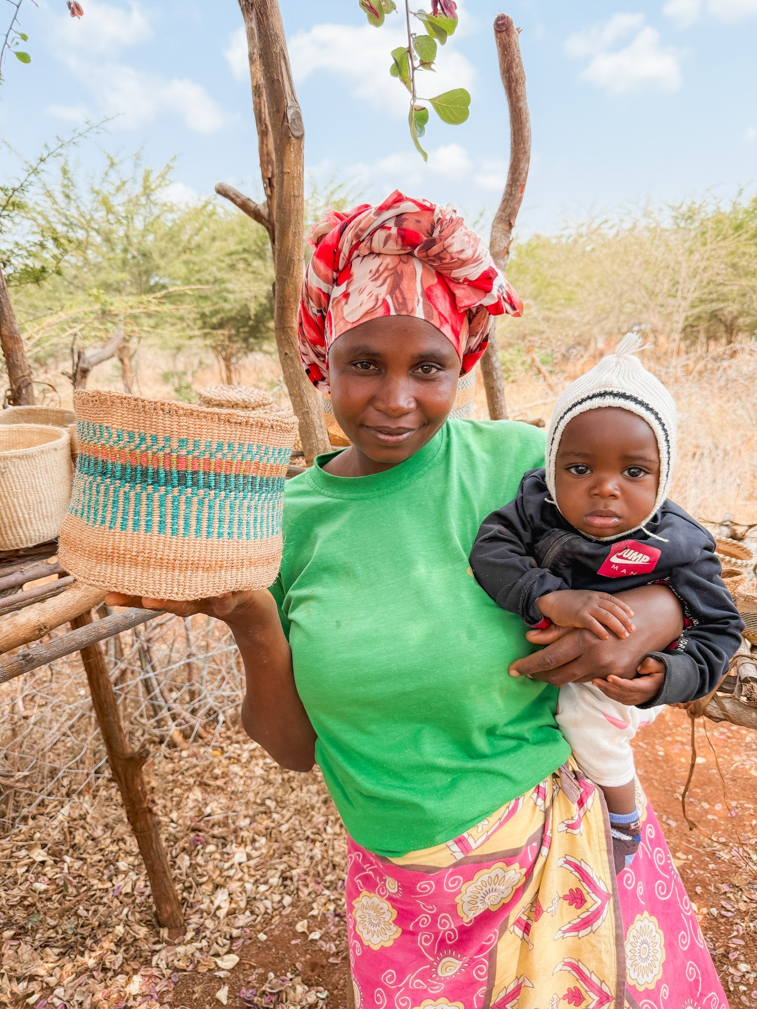 Zawadisha | Sisal Thick Weave Basket Mia na Moja Tatu