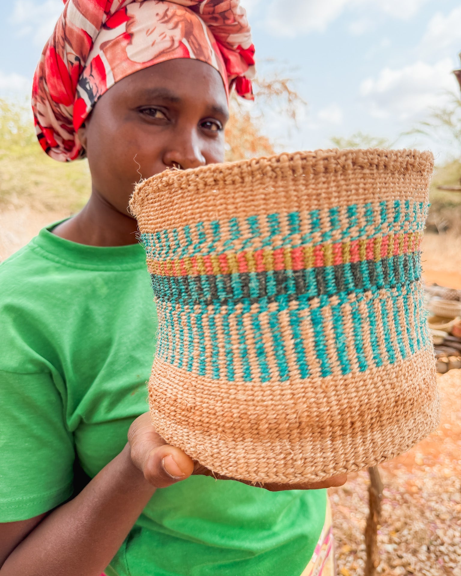 Zawadisha | Sisal Thick Weave Basket Mia na Moja Tatu