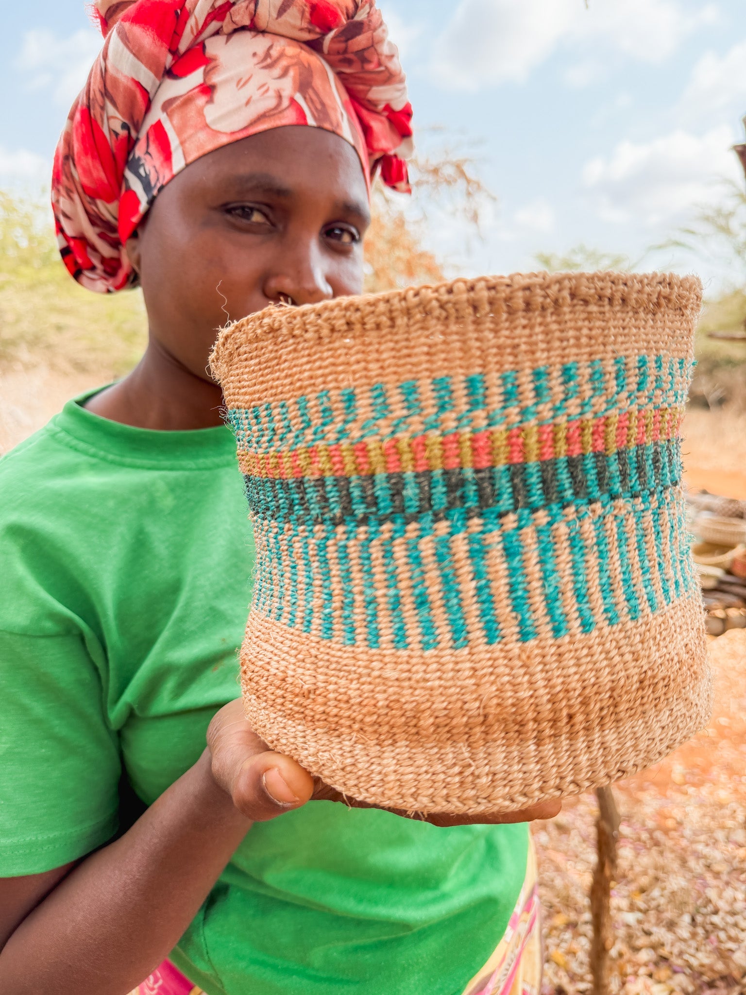 Zawadisha | Sisal Thick Weave Basket Mia na Moja Tatu
