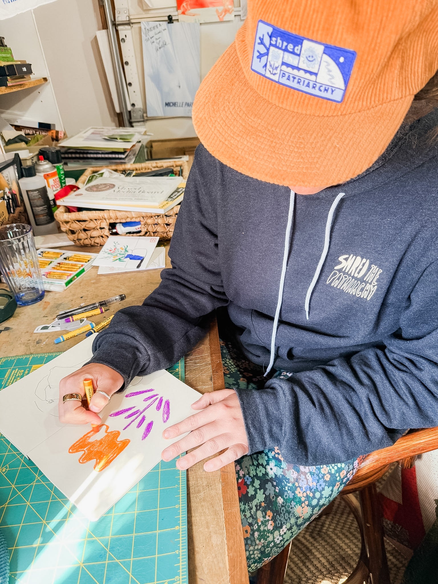 Shred the Patriarchy | Corduroy Field Trip Hat