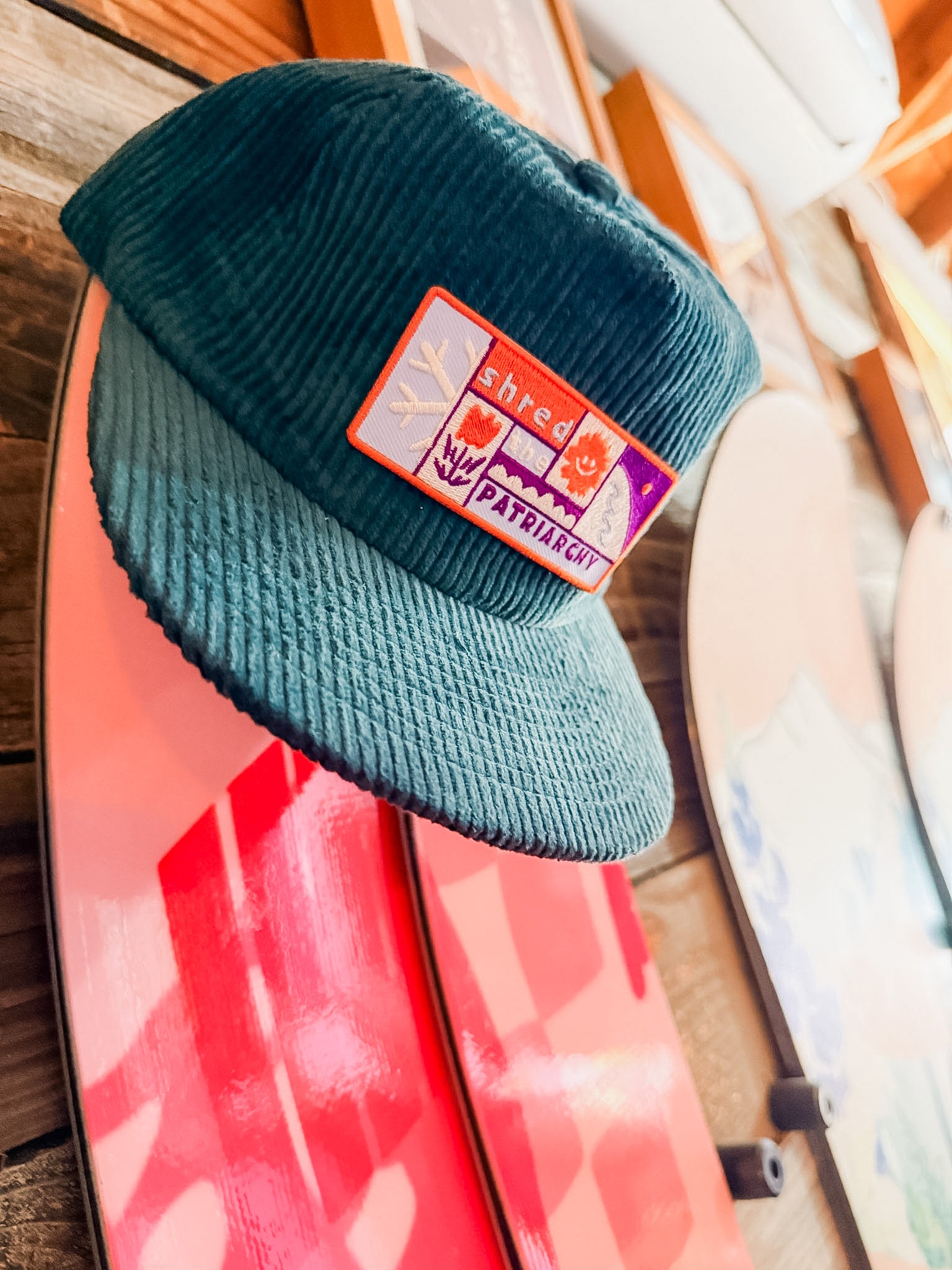 Shred the Patriarchy | Corduroy Field Trip Hat