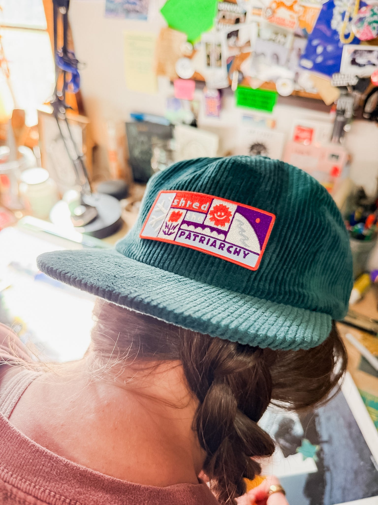 Shred the Patriarchy | Corduroy Field Trip Hat