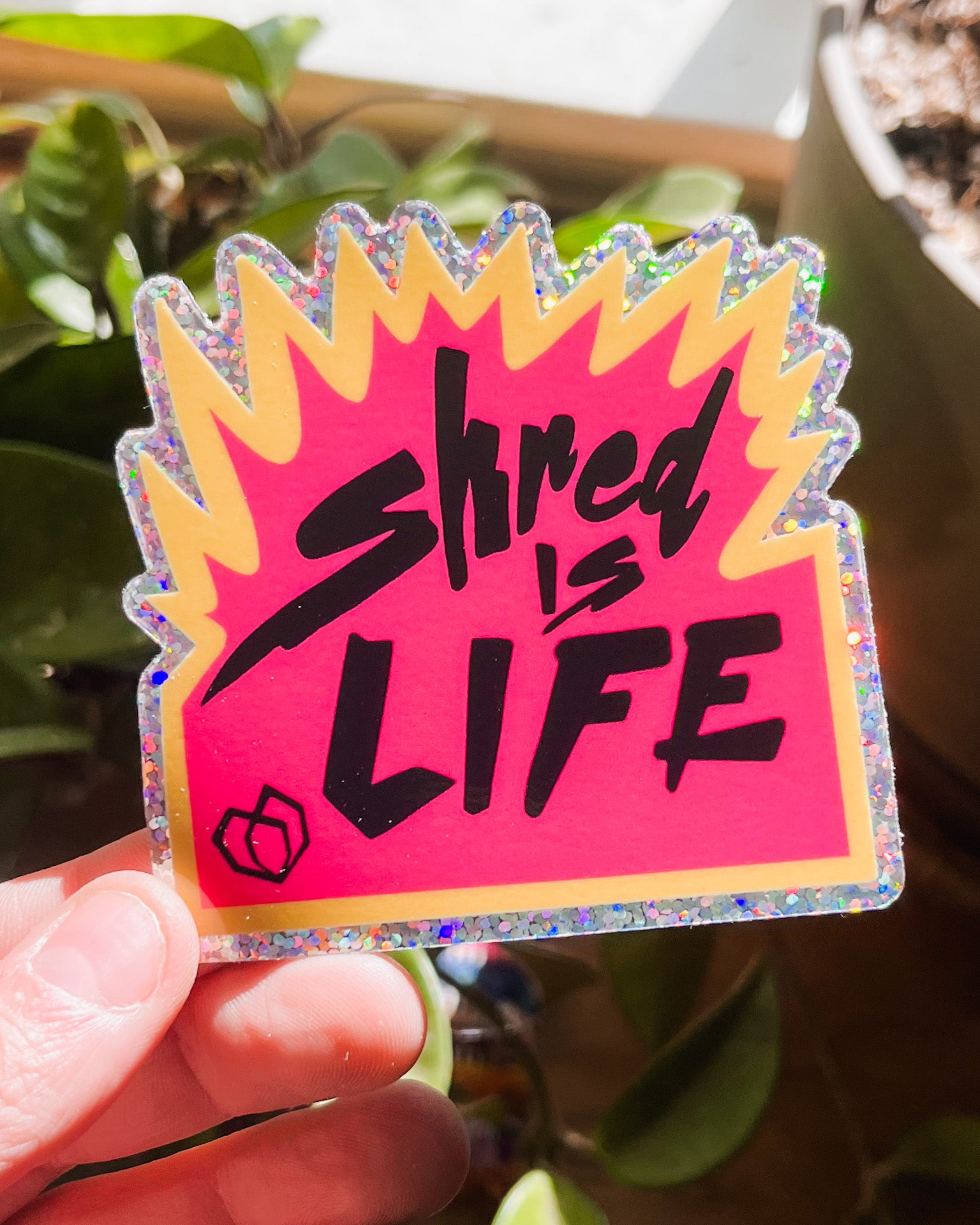 Shred is Life Sticker