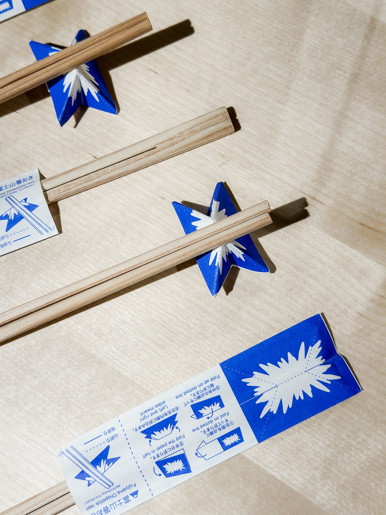 Japanese Origami Mountain Chopsticks