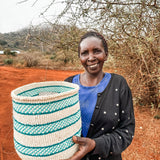 Zawadisha Sisal Thick Weave Basket | Sabini na Tano