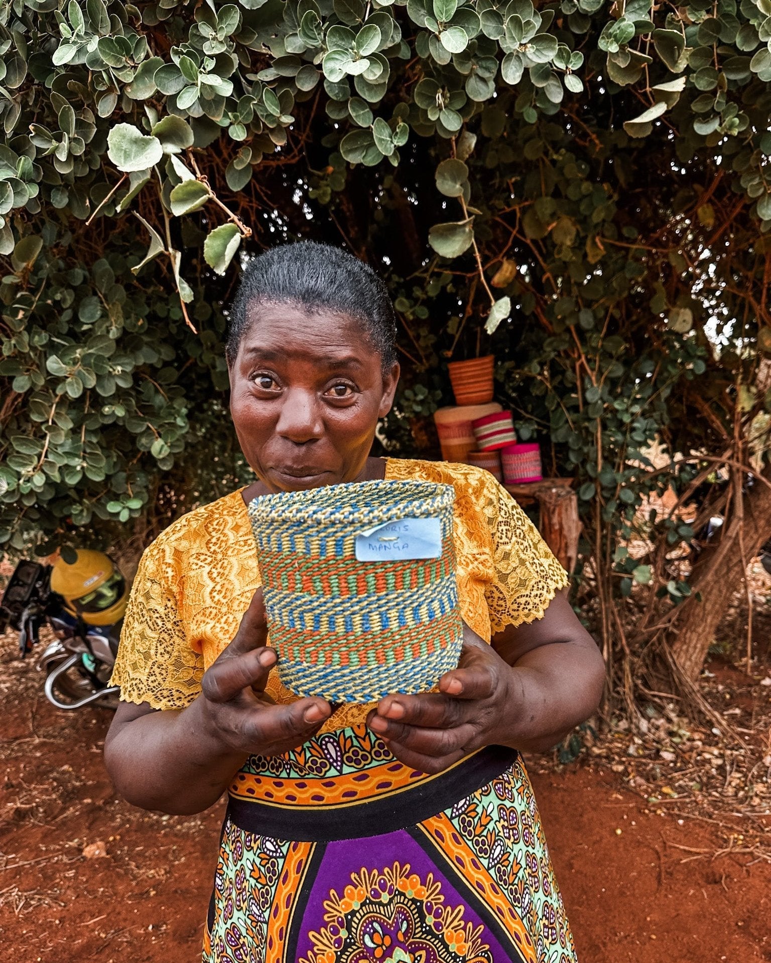 Zawadisha Sisal Thick Weave Basket | Themanini na Moja