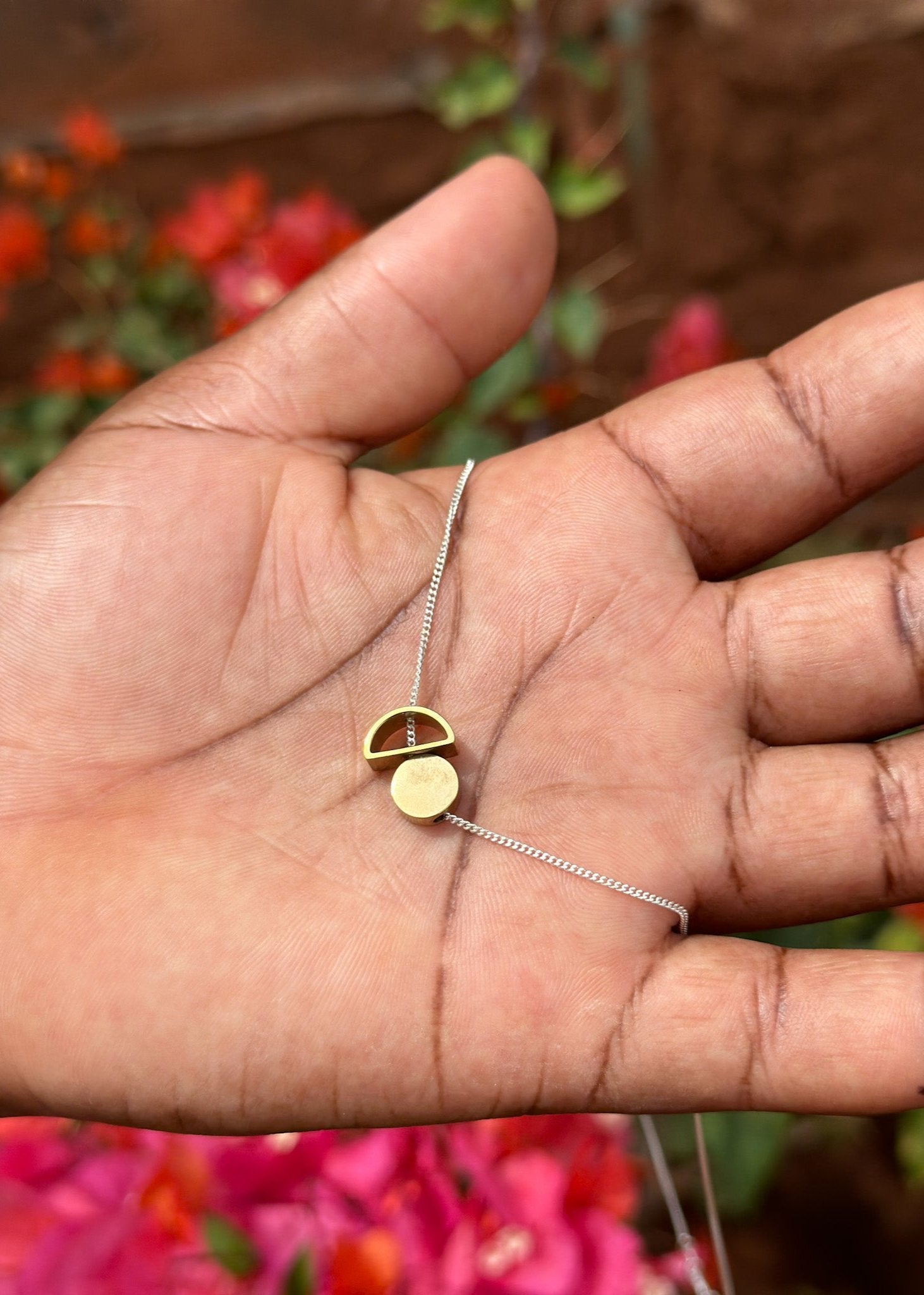 Zawadisha | A Bird Named Frank Sun & Moon Necklace