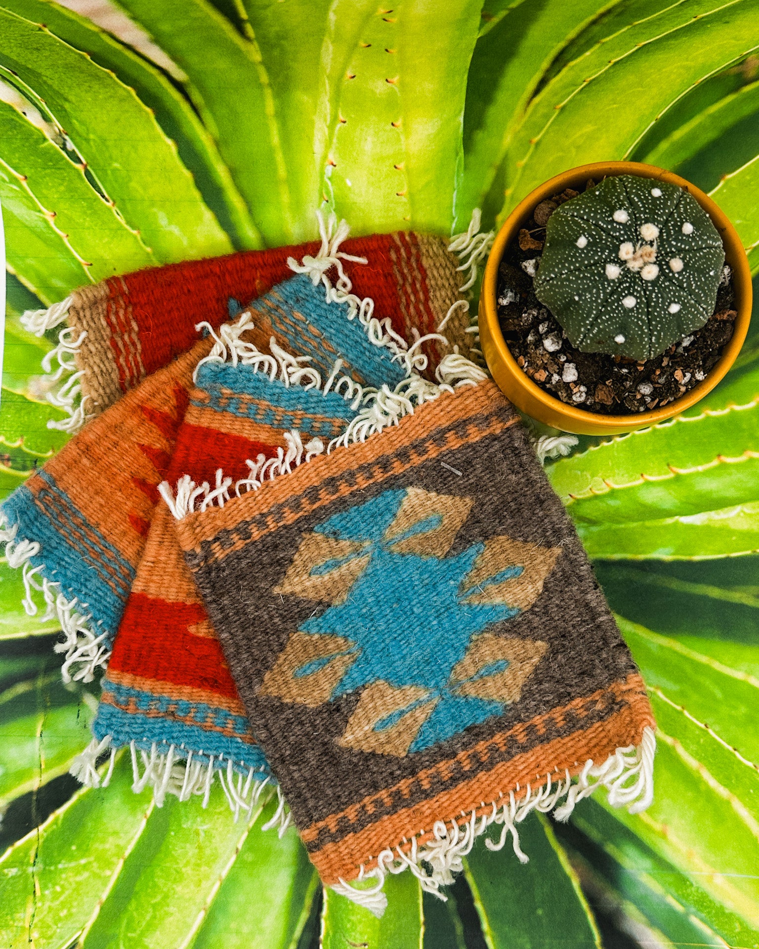 Zapotec Coasters | Ocho