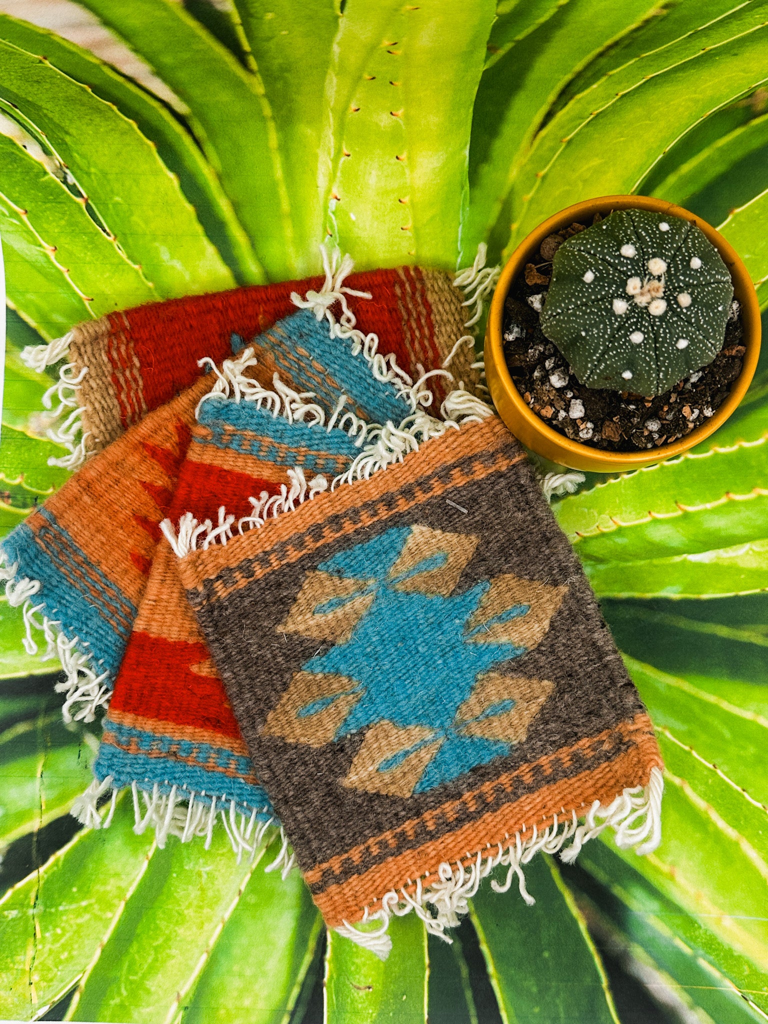 Zapotec Coasters | Ocho