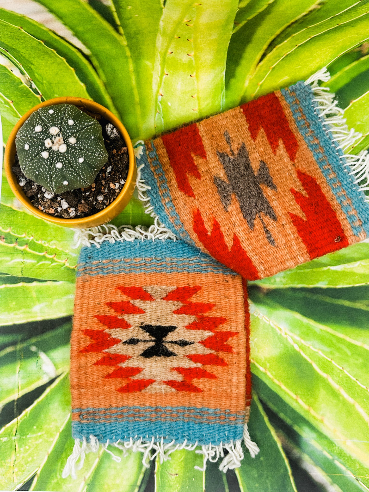 Zapotec Coasters | Ocho