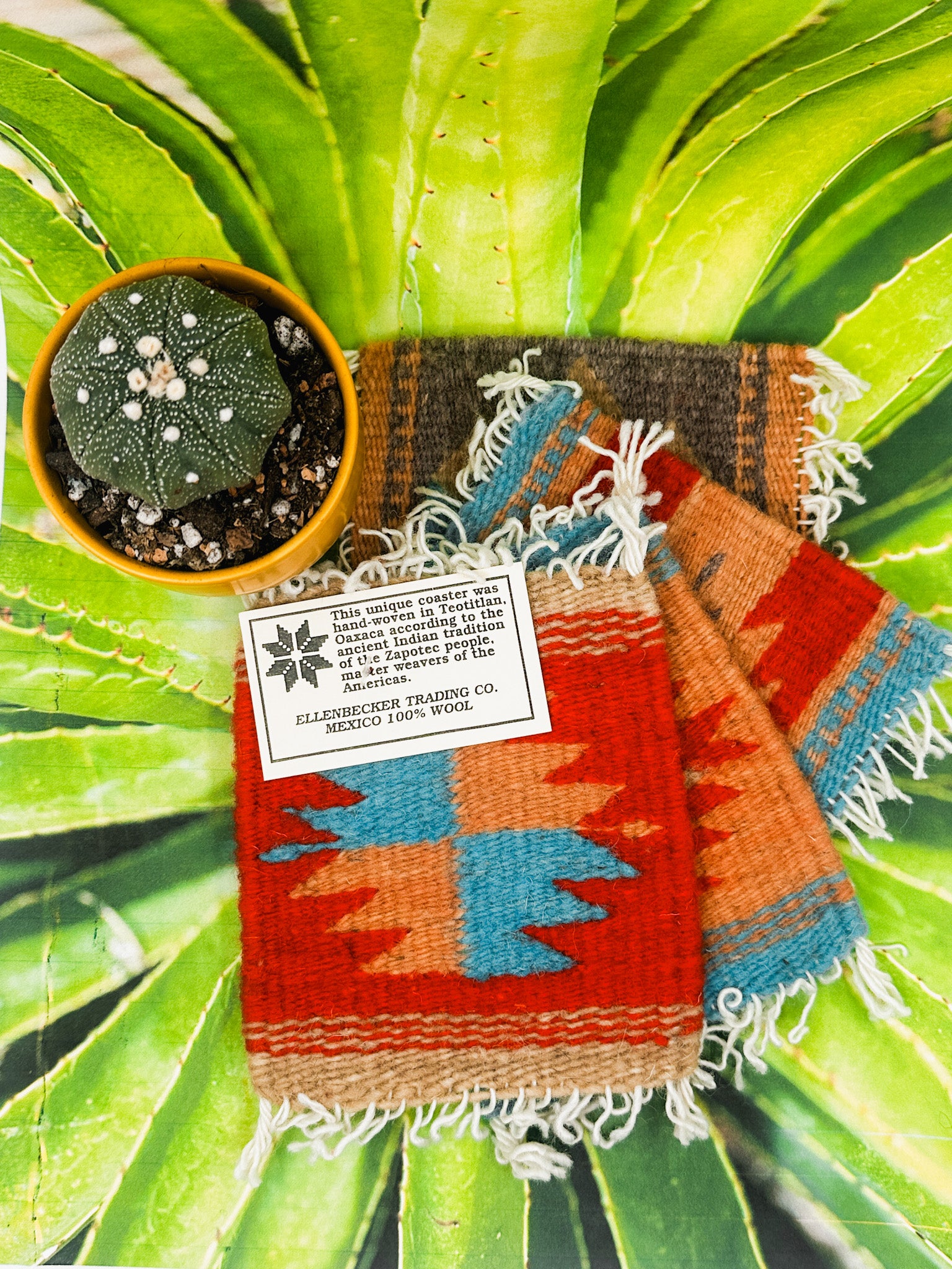 Zapotec Coasters | Ocho