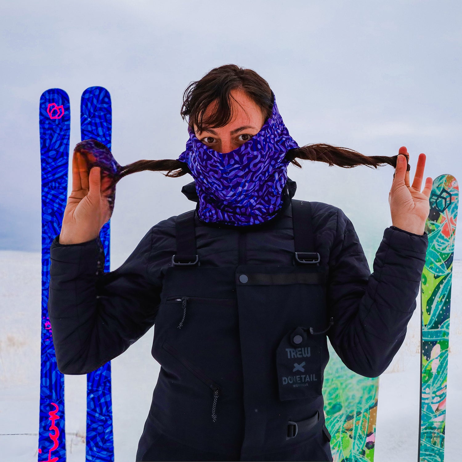 Coalition x Kula Cloth Rapunzel Fleece Lined Neck Gaiter | Lost In Space