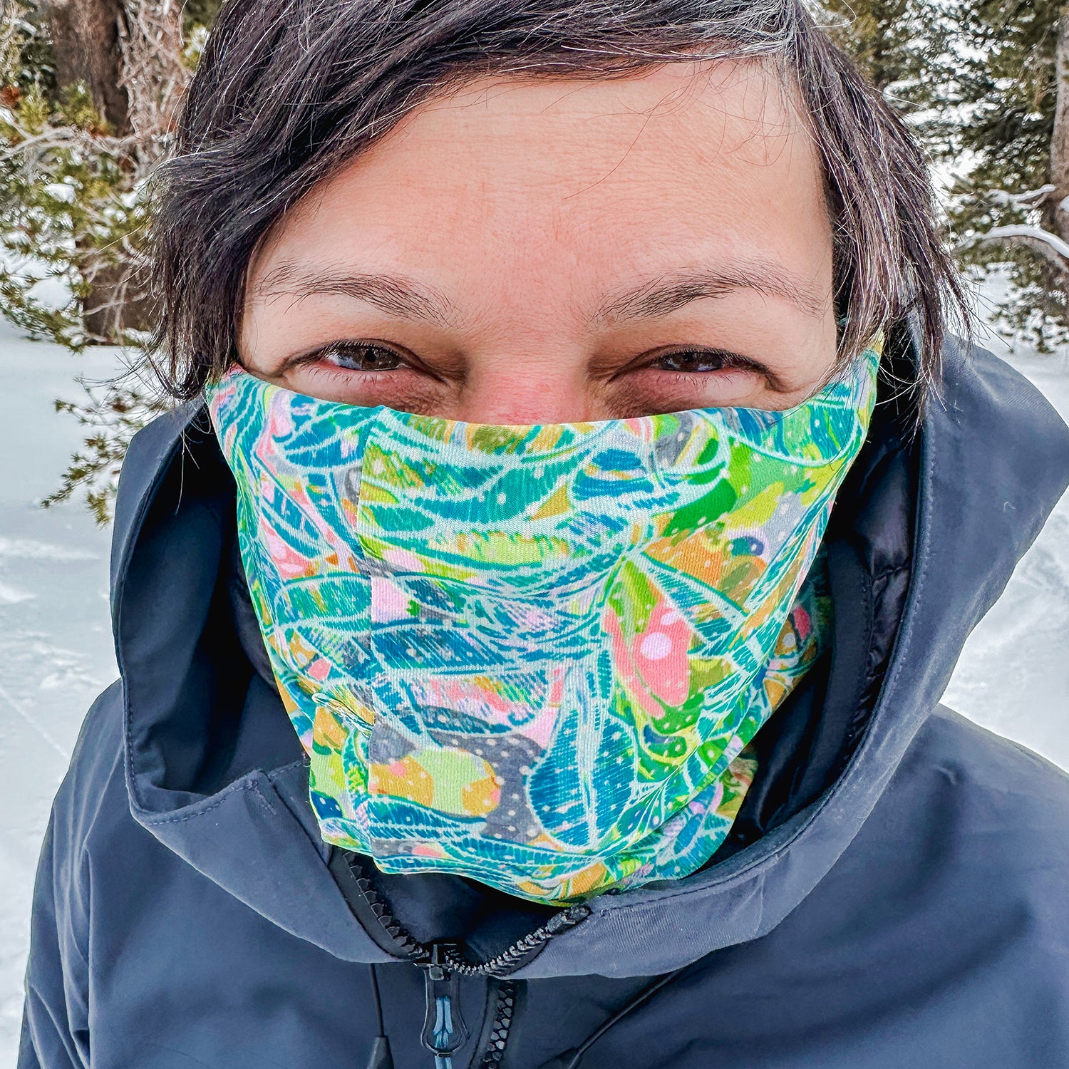 Coalition x Kula Cloth Rapunzel Fleece Lined Neck Gaiter | It's A Jungle Out There