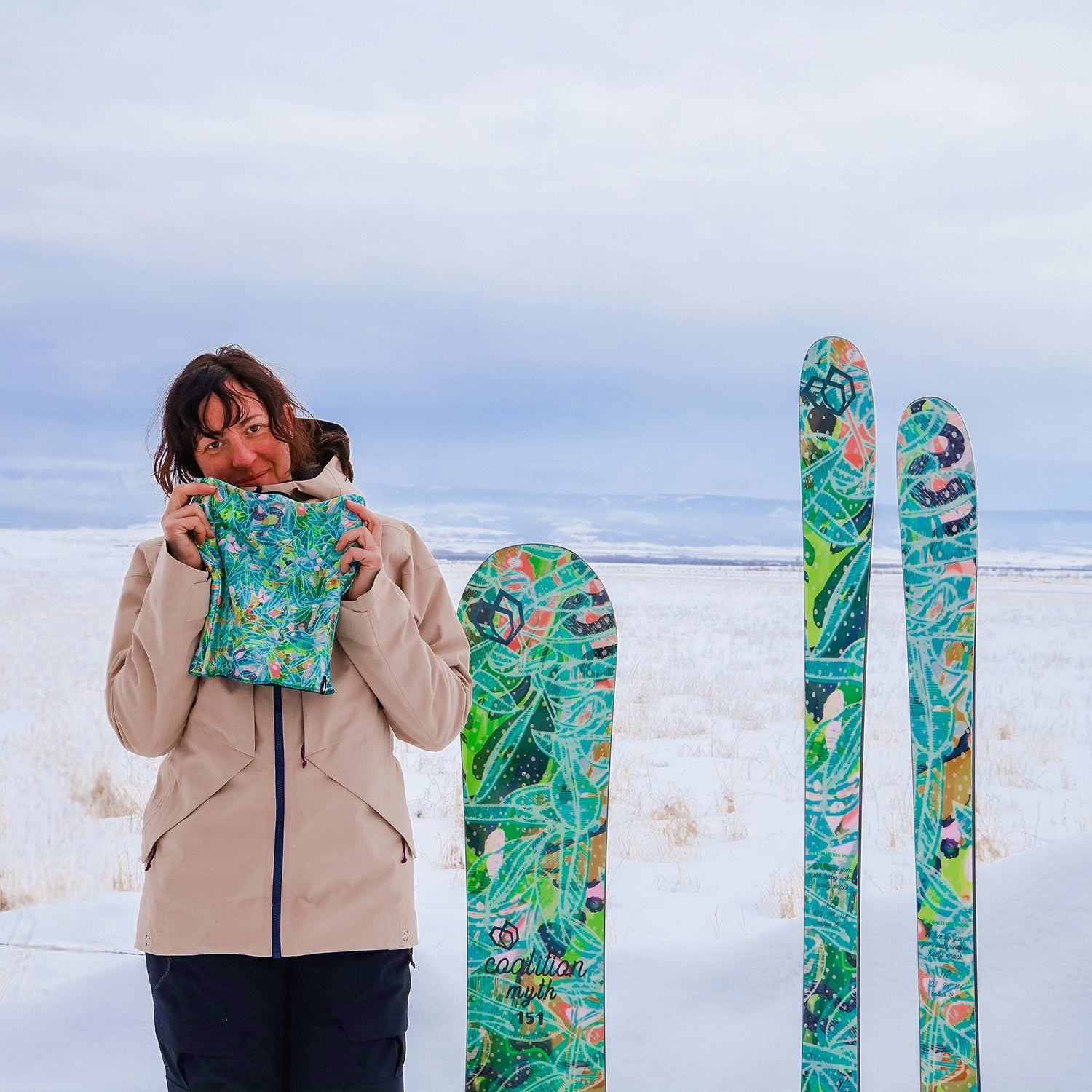Coalition x Kula Cloth Rapunzel Fleece Lined Neck Gaiter | It's A Jungle Out There
