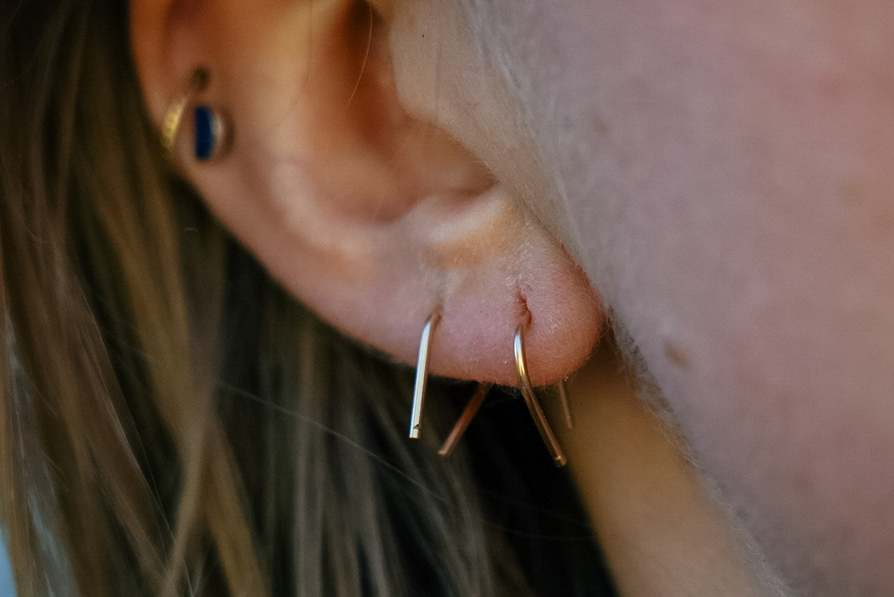 Crooked Trails Silver | Mini Arches Earrings