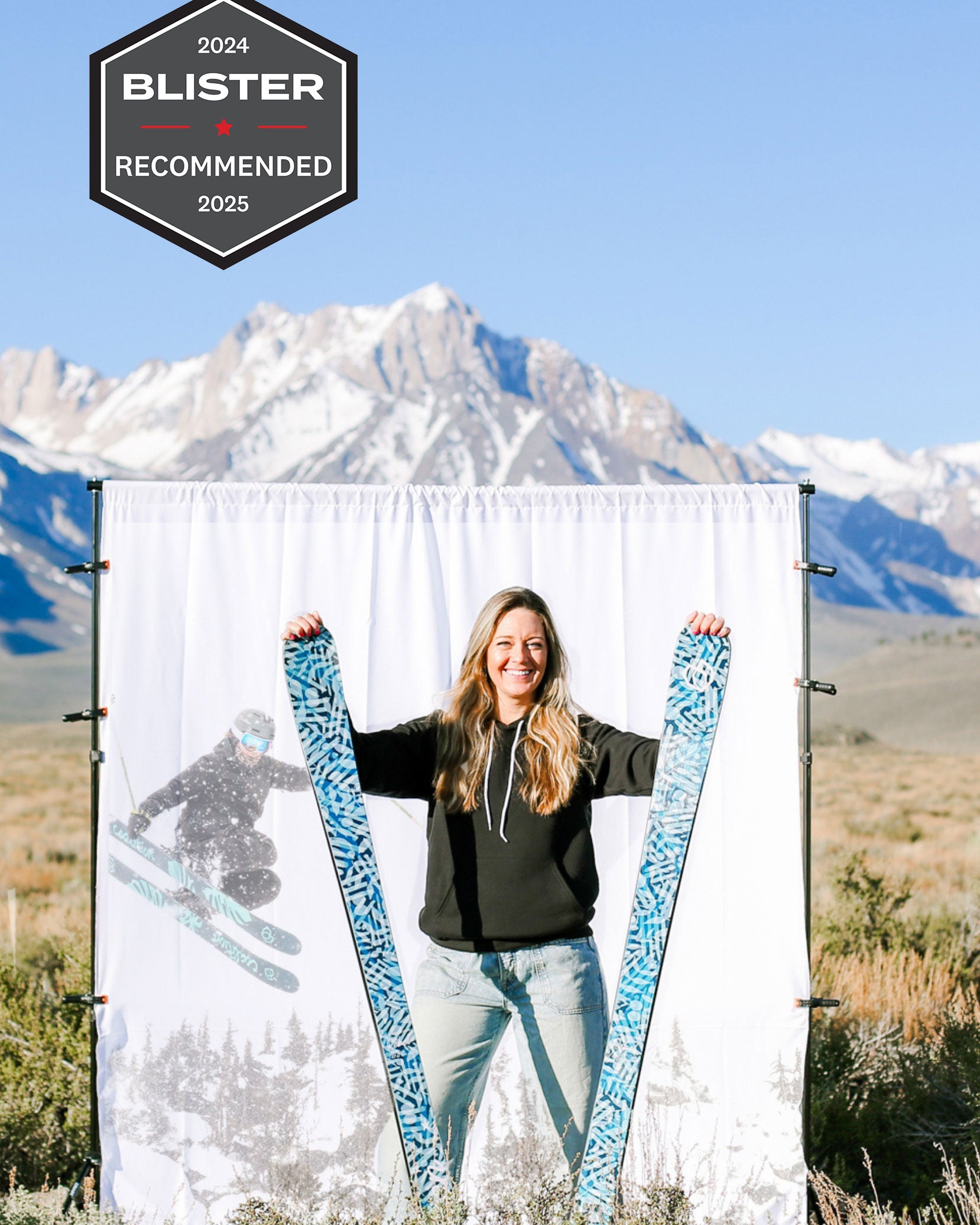 Rebel Front Side Carver All Mountain Ski Blister Gear Award Winning