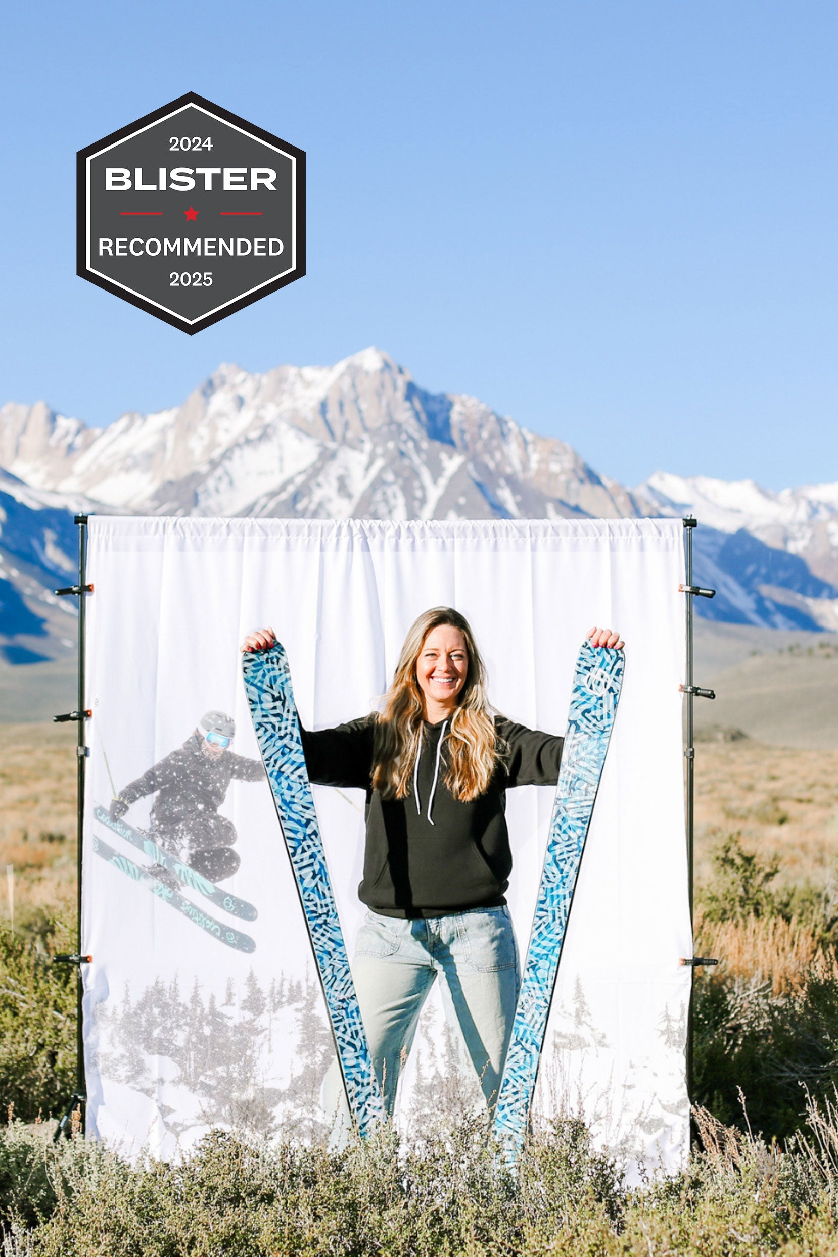 Rebel Front Side Carver All Mountain Ski Blister Gear Award Winning